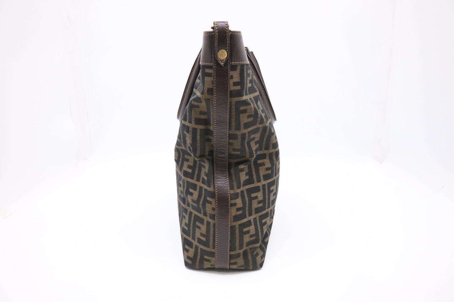 Fendi Tote in Zucca Canvas
