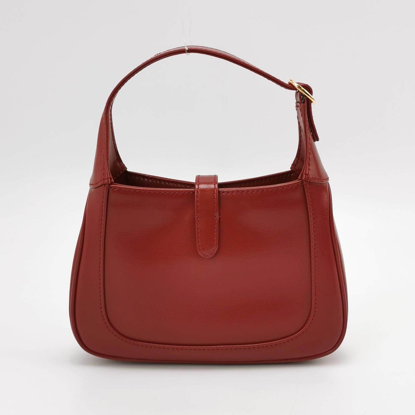 Gucci Jackie 1961 Mini Burgundy Leather Bag Two Way Carry