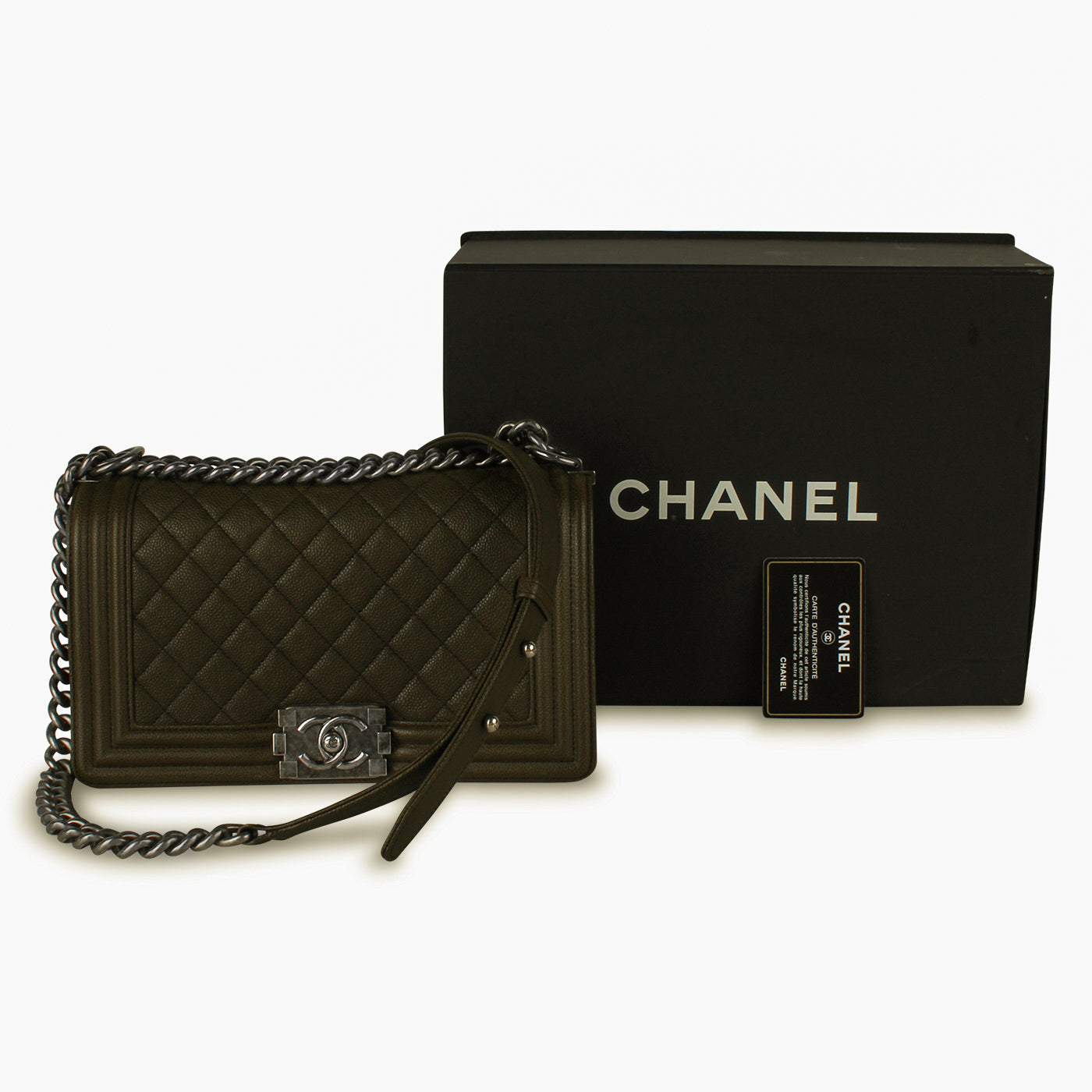 Chanel Old Medium Boy Bag