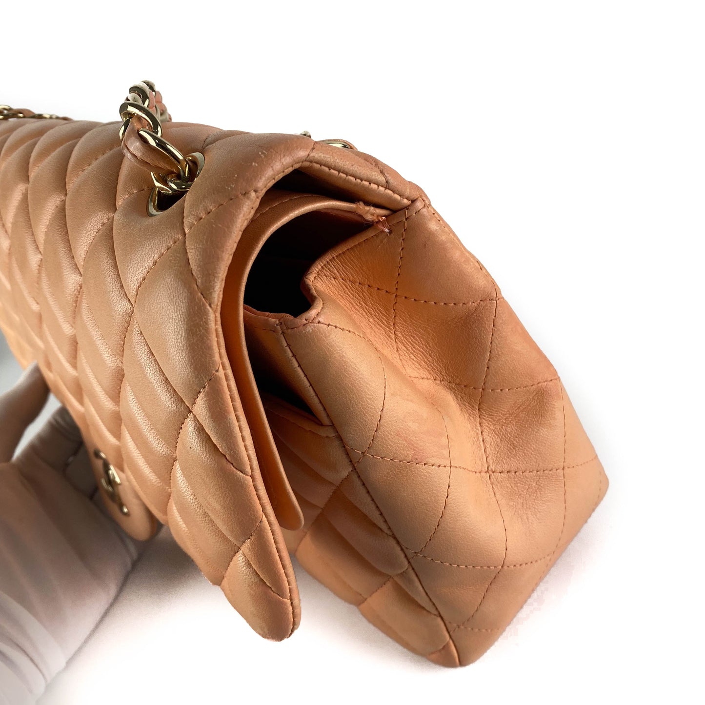 Chanel Jumbo Classic Double Flap Bag Pink