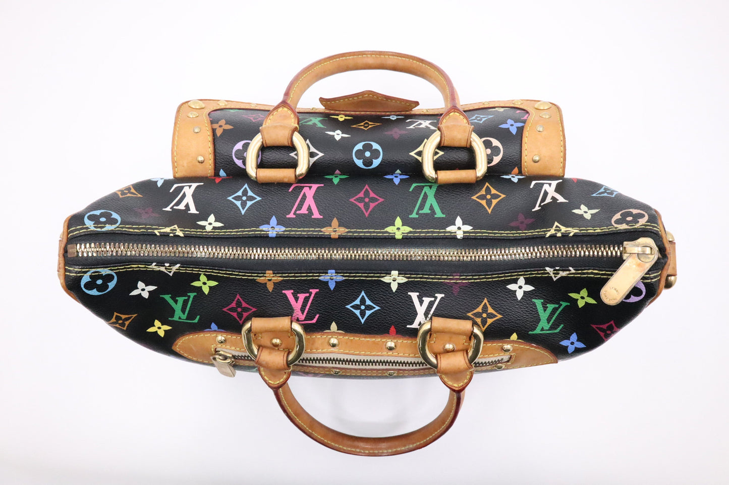 Louis Vuitton Rita in Black Multicolor Monogram Canvas