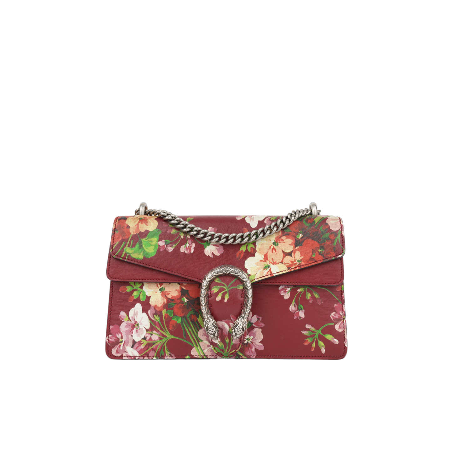 Gucci Small Dionysus - Red Blooms Calfskin
