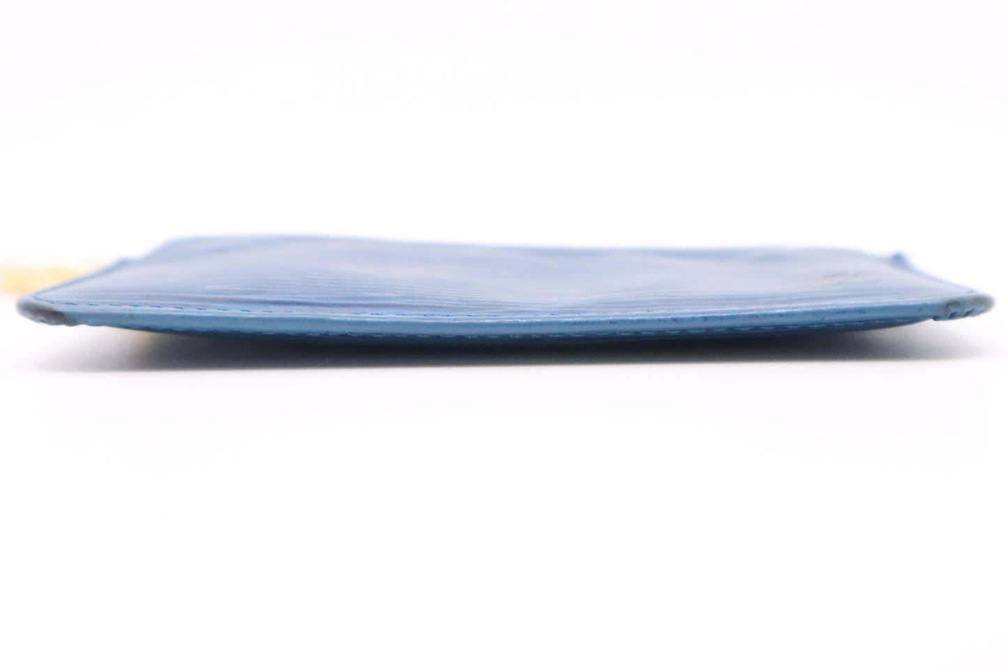 Louis Vuitton Pochette Cles in Blue Epi Leather