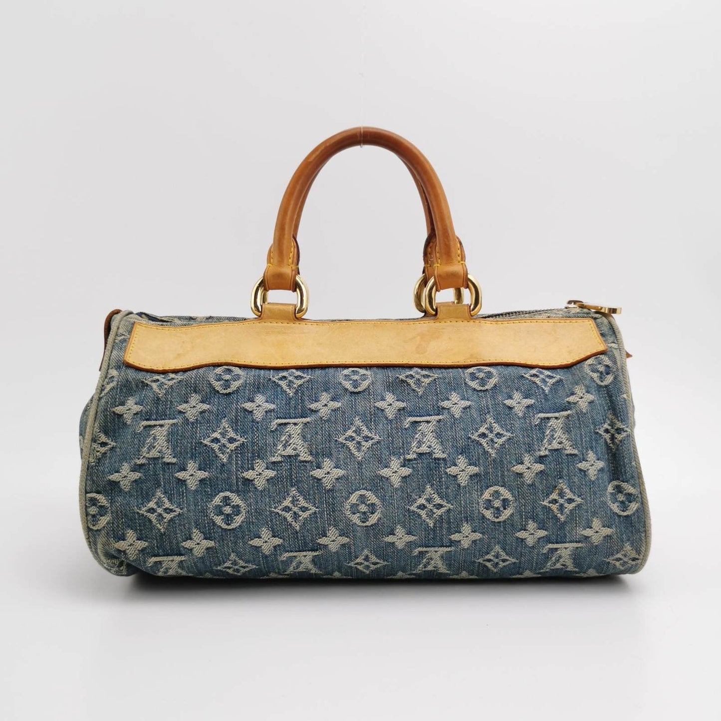 Louis Vuitton Denim Neo Speedy Boston Bag