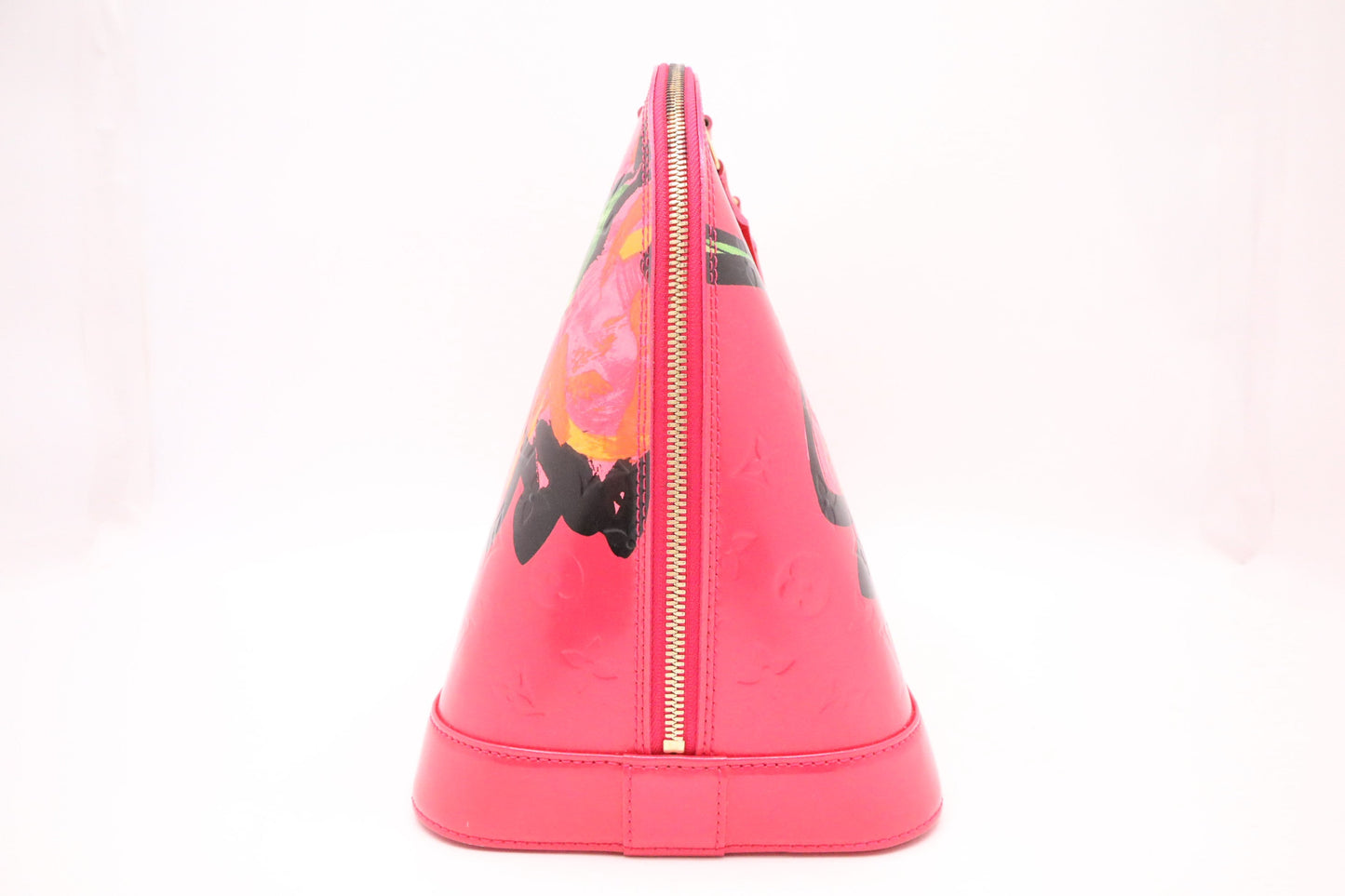 Louis Vuitton x Stephen Sprouse Alma GM in Pink Roses Vernis Leather