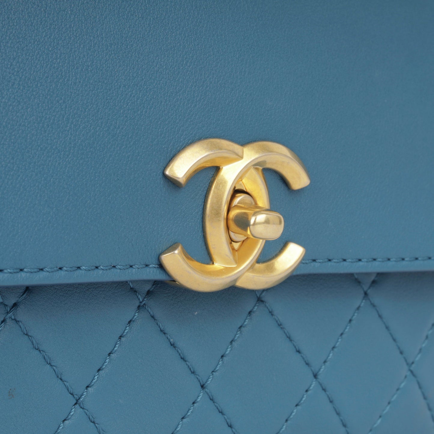 Chanel Multi Pouching Flap - Blue