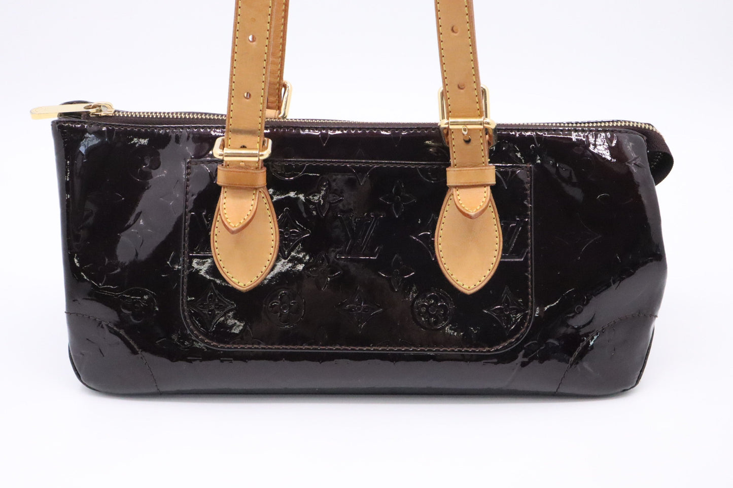 Louis Vuitton Rosewood Avenue in Amarante Vernis Leather