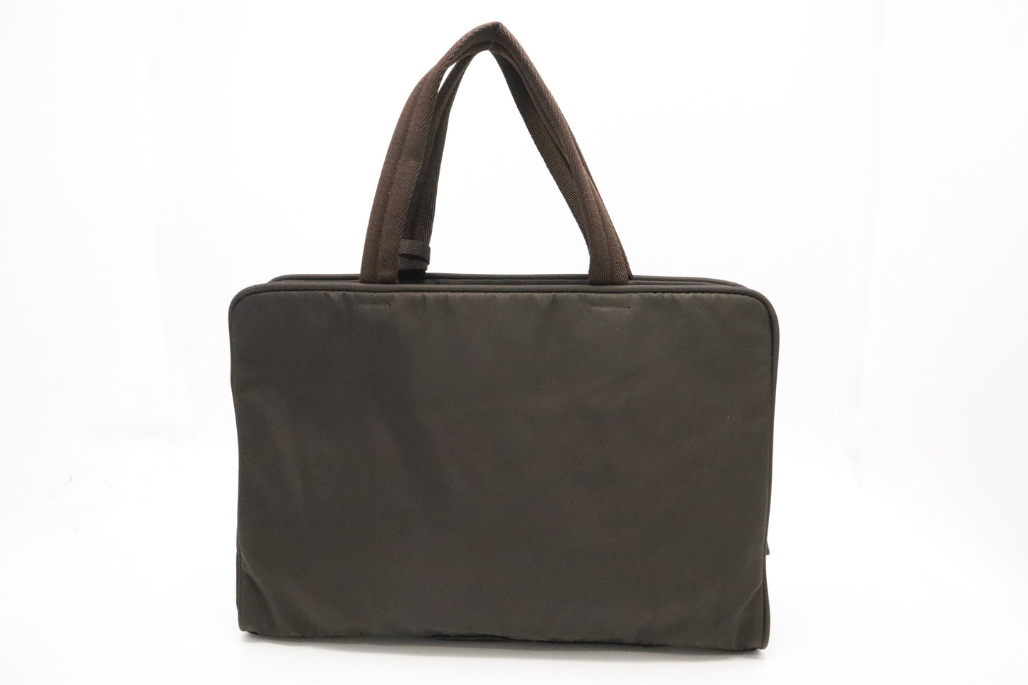 Prada Business Bag in Brown Nylon