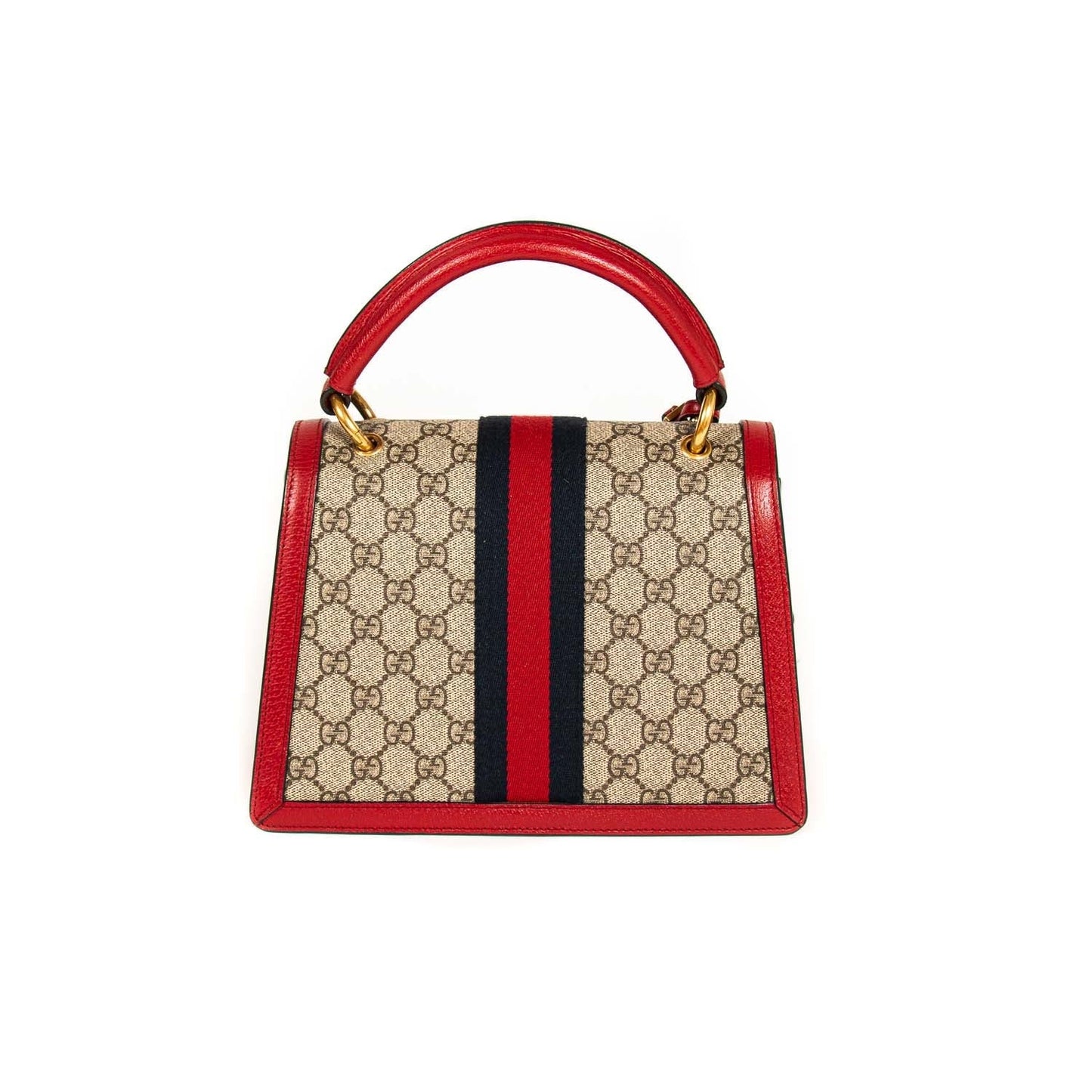 Gucci GG Supreme Leather Canvas Shoulder Bag Style 4