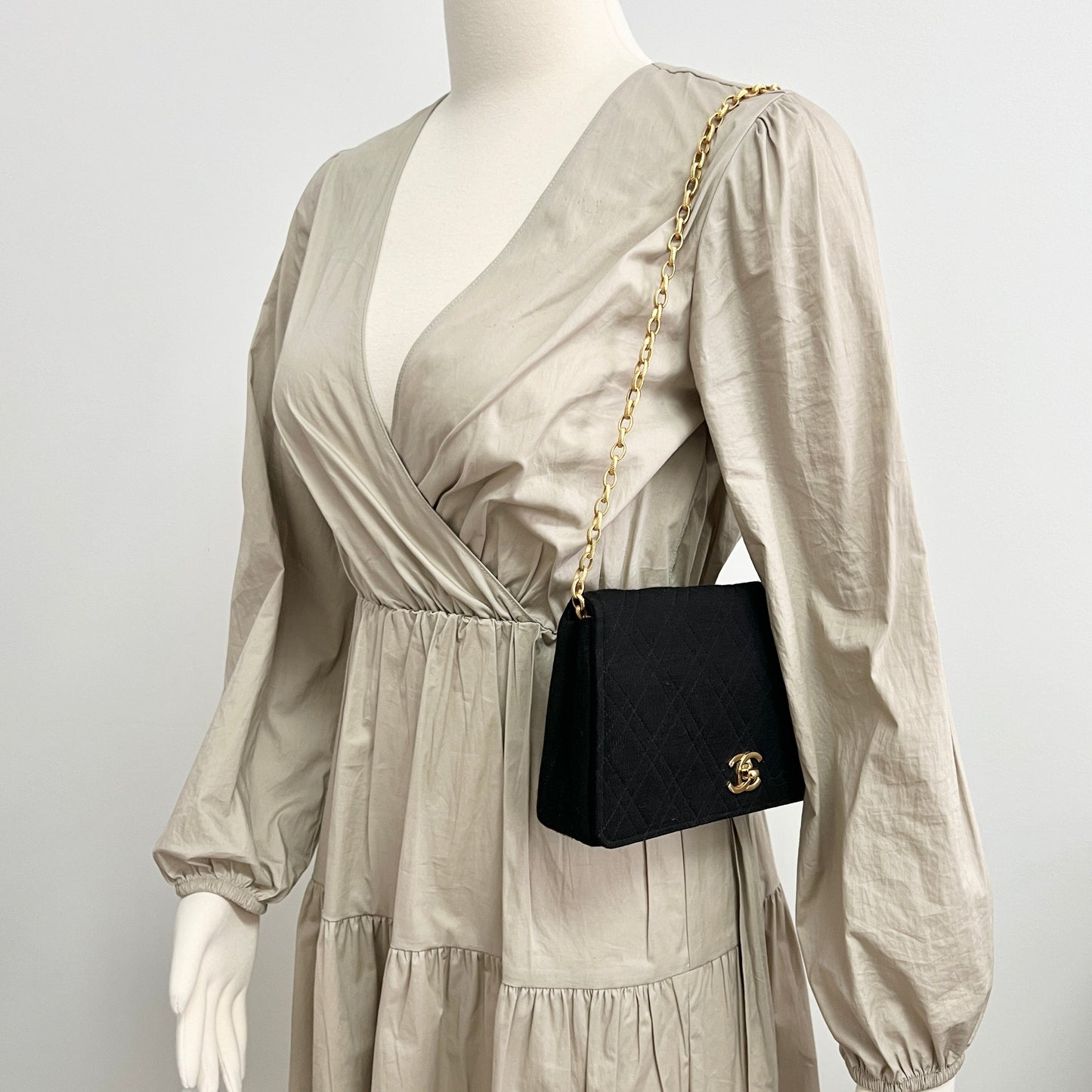 Chanel Shoulder Black