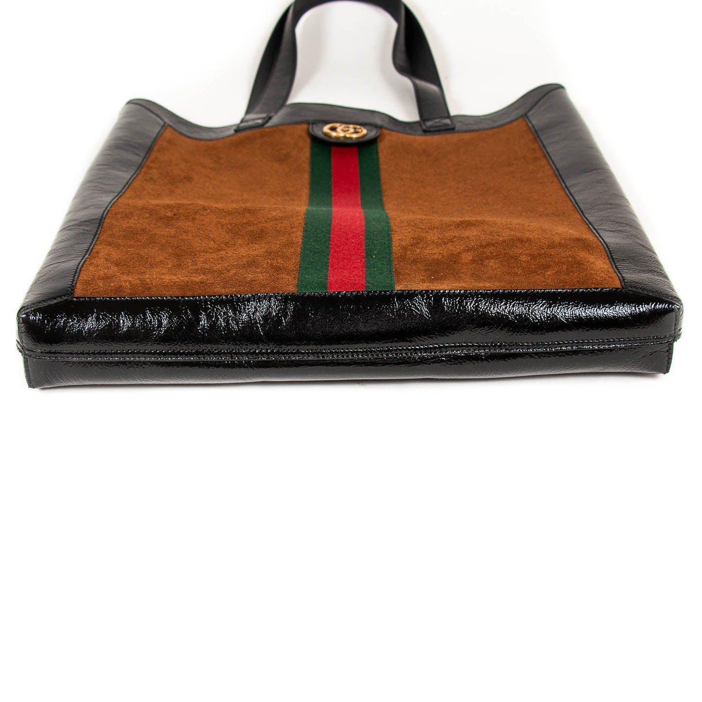 Gucci Ophidia Leather Suede Tote