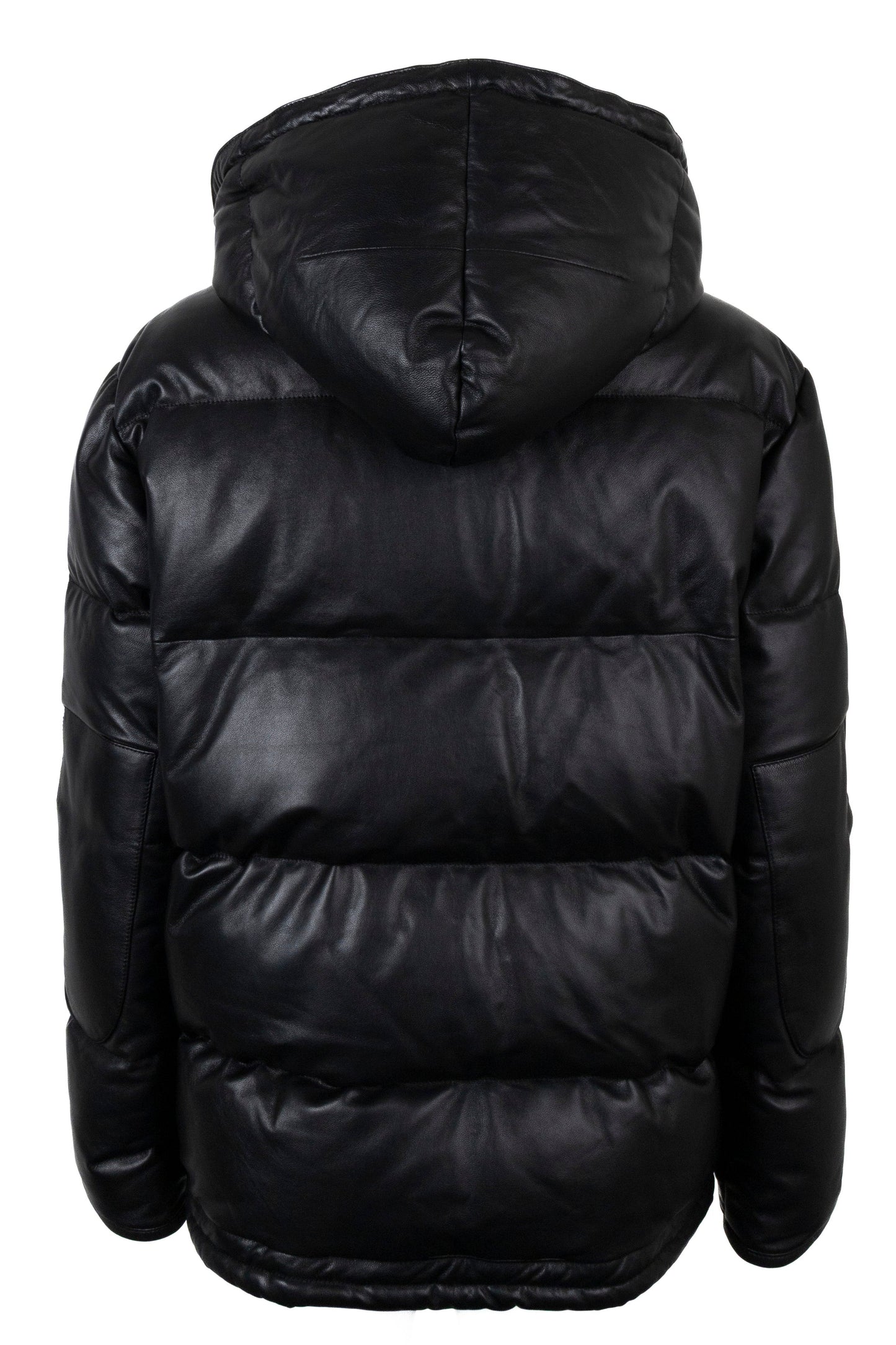 SAINT LAURENT 2022 Hooded Jacket Leather Black