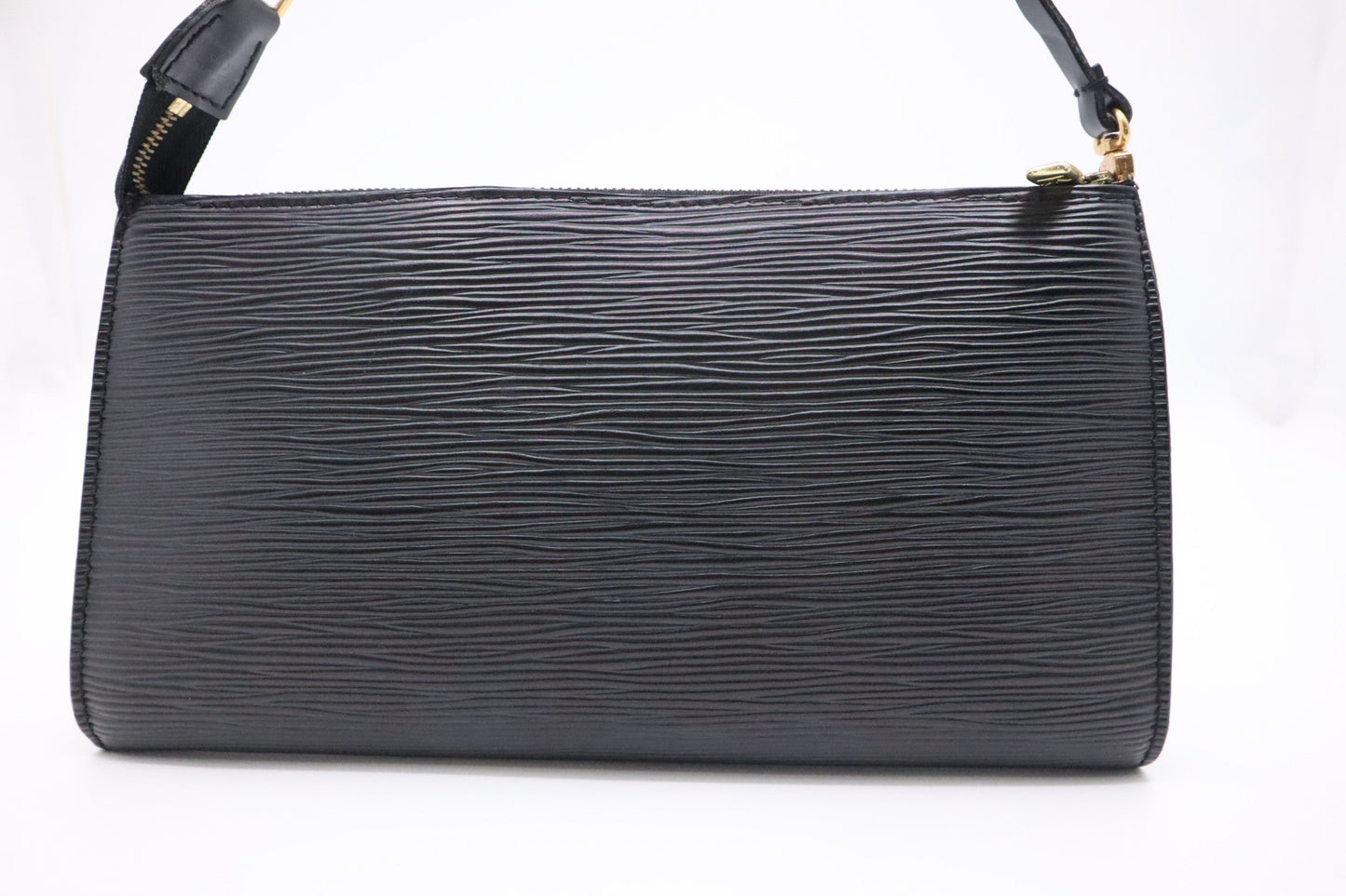 Louis Vuitton Pochette Accessoires in Black Epi Leather