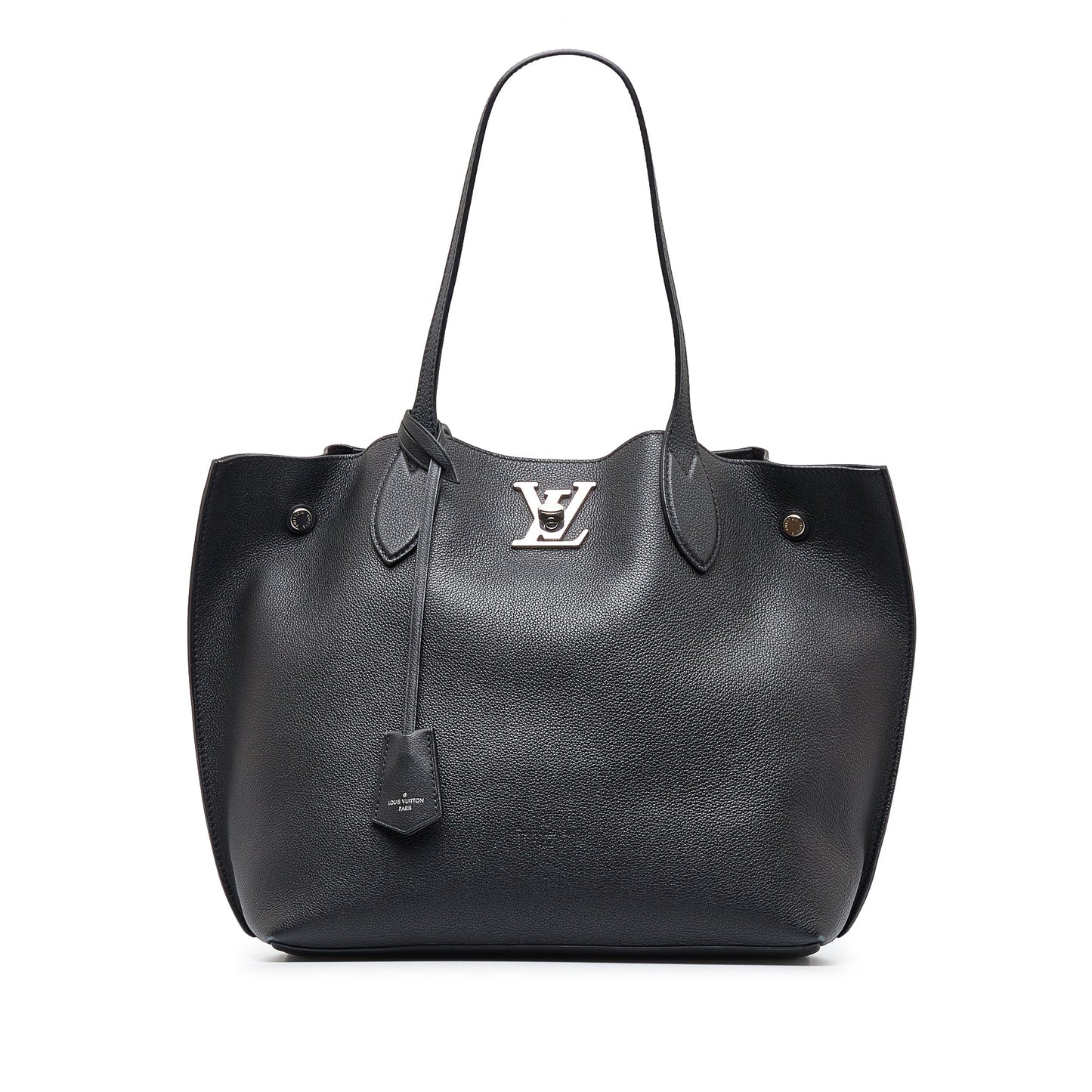 Louis Vuitton Lockme Cabas Black Calfskin