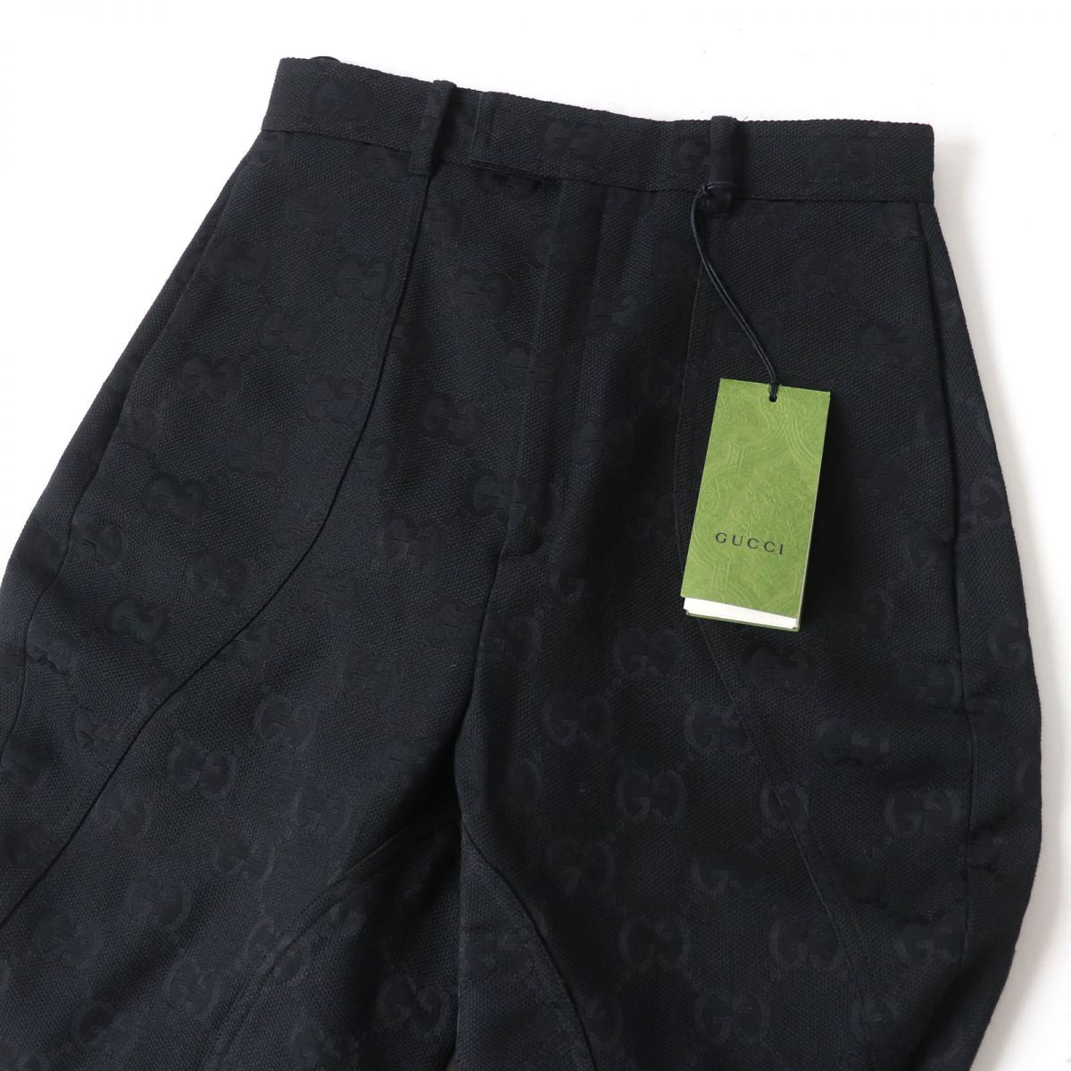 GUCCI Pants Main: 70% cotton, Main: 30% polyester black Women 40