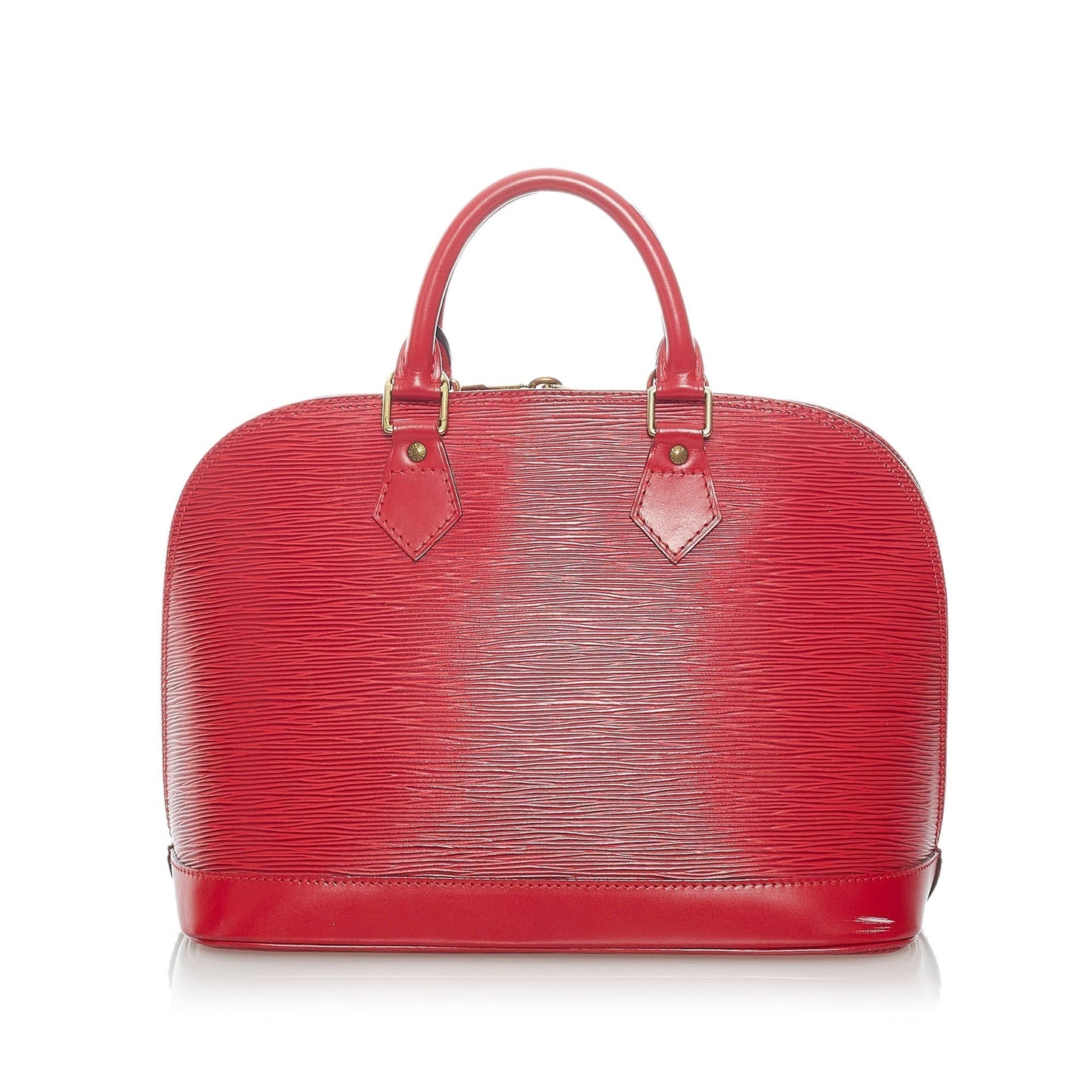 Louis Vuitton Alma PM Red Epi Handbag