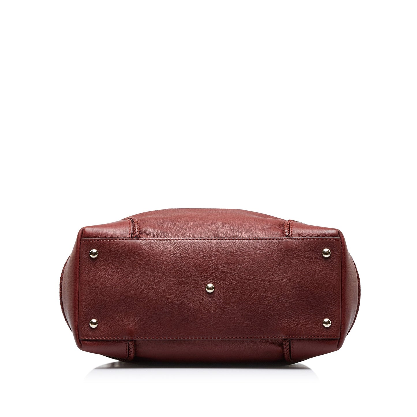 Gucci Red Leather Tote Style 5