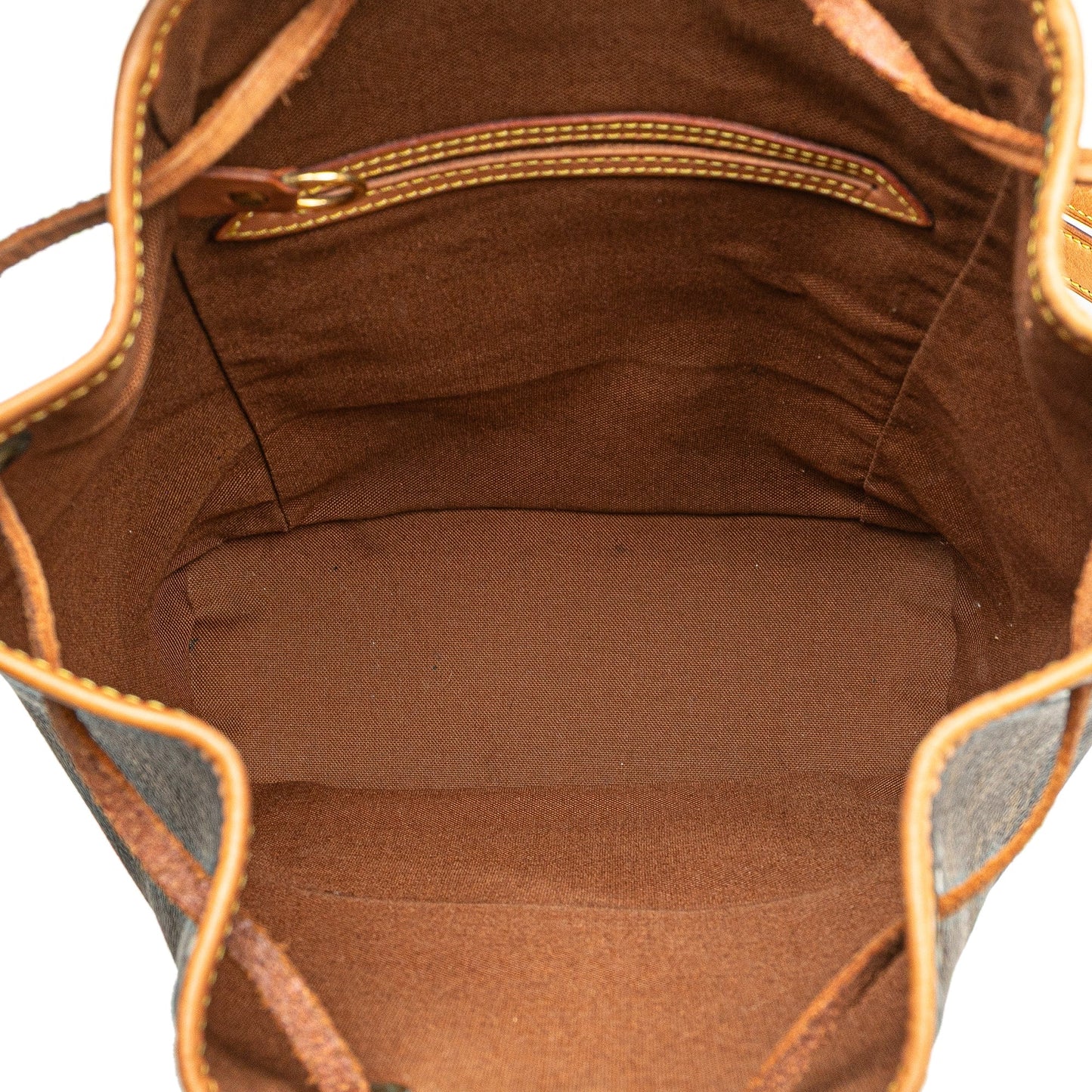 Brown Louis Vuitton Monogram Montsouris PM Backpack