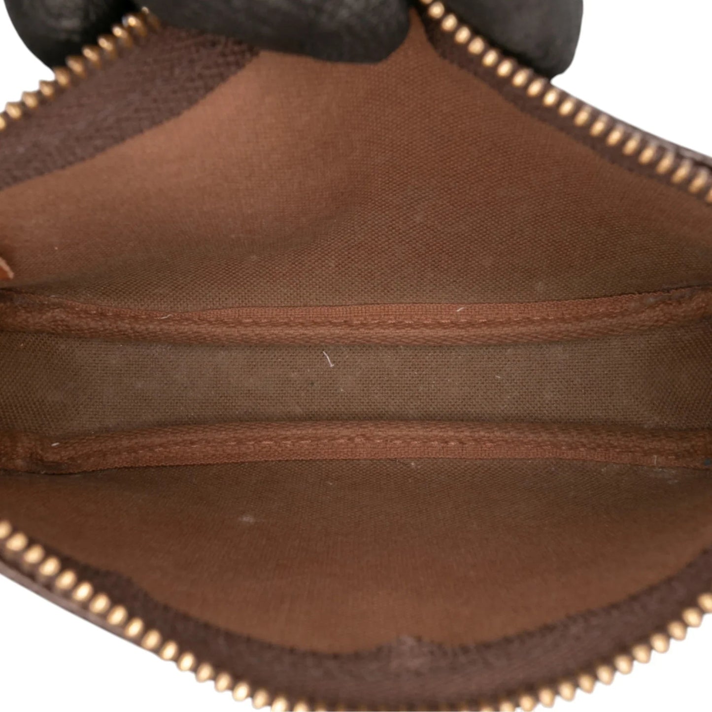 Brown Louis Vuitton Monogram Mini Pochette Accessoires Handbag