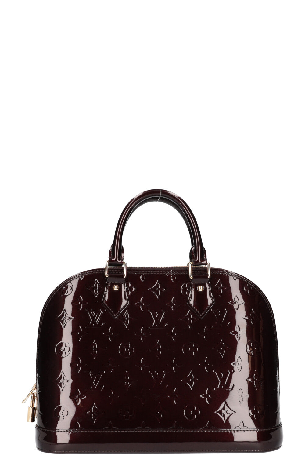 Louis Vuitton Alma Bag Vernis Amarante