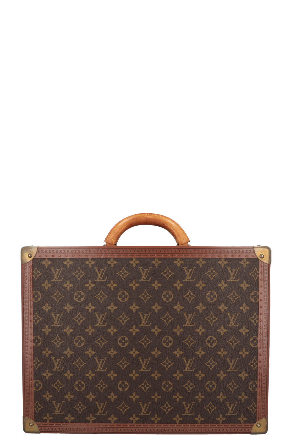 LOUIS VUITTON Alzer 45 Trunk MNG Canvas