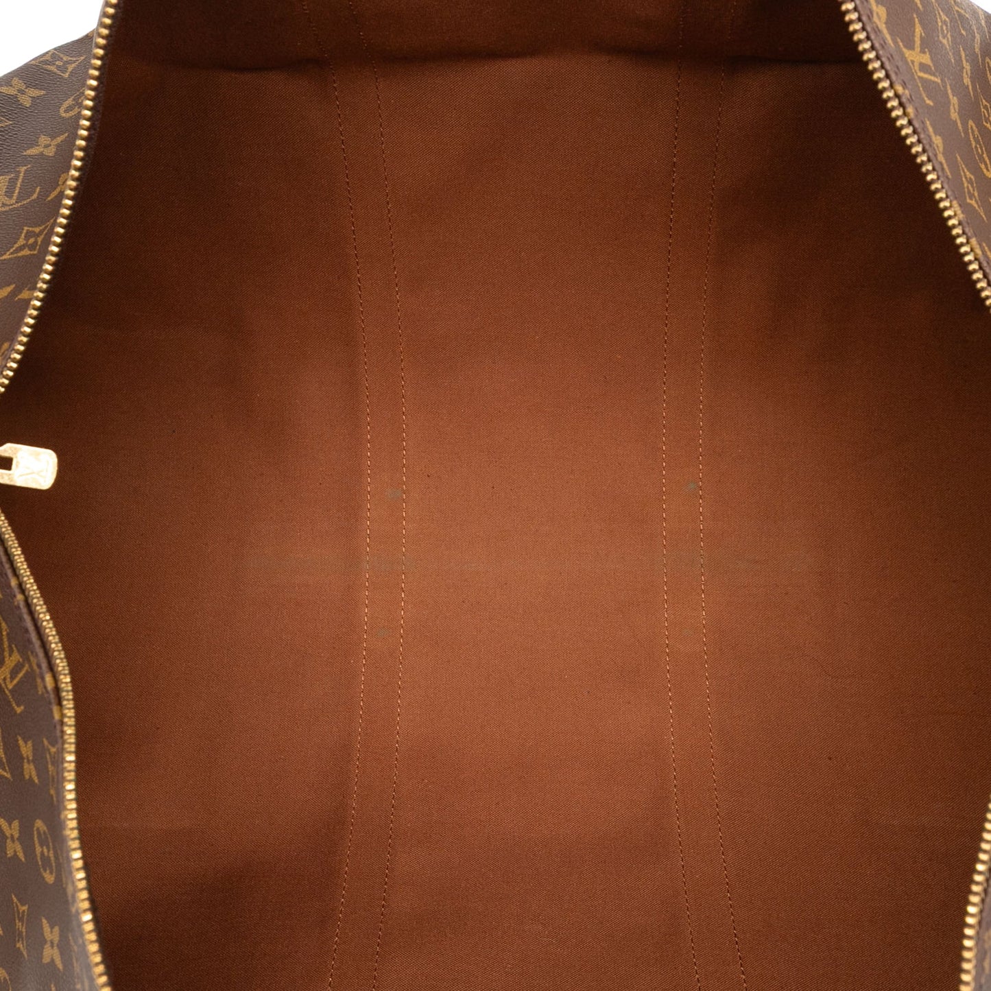 Brown Louis Vuitton Monogram Keepall 60 Travel Bag