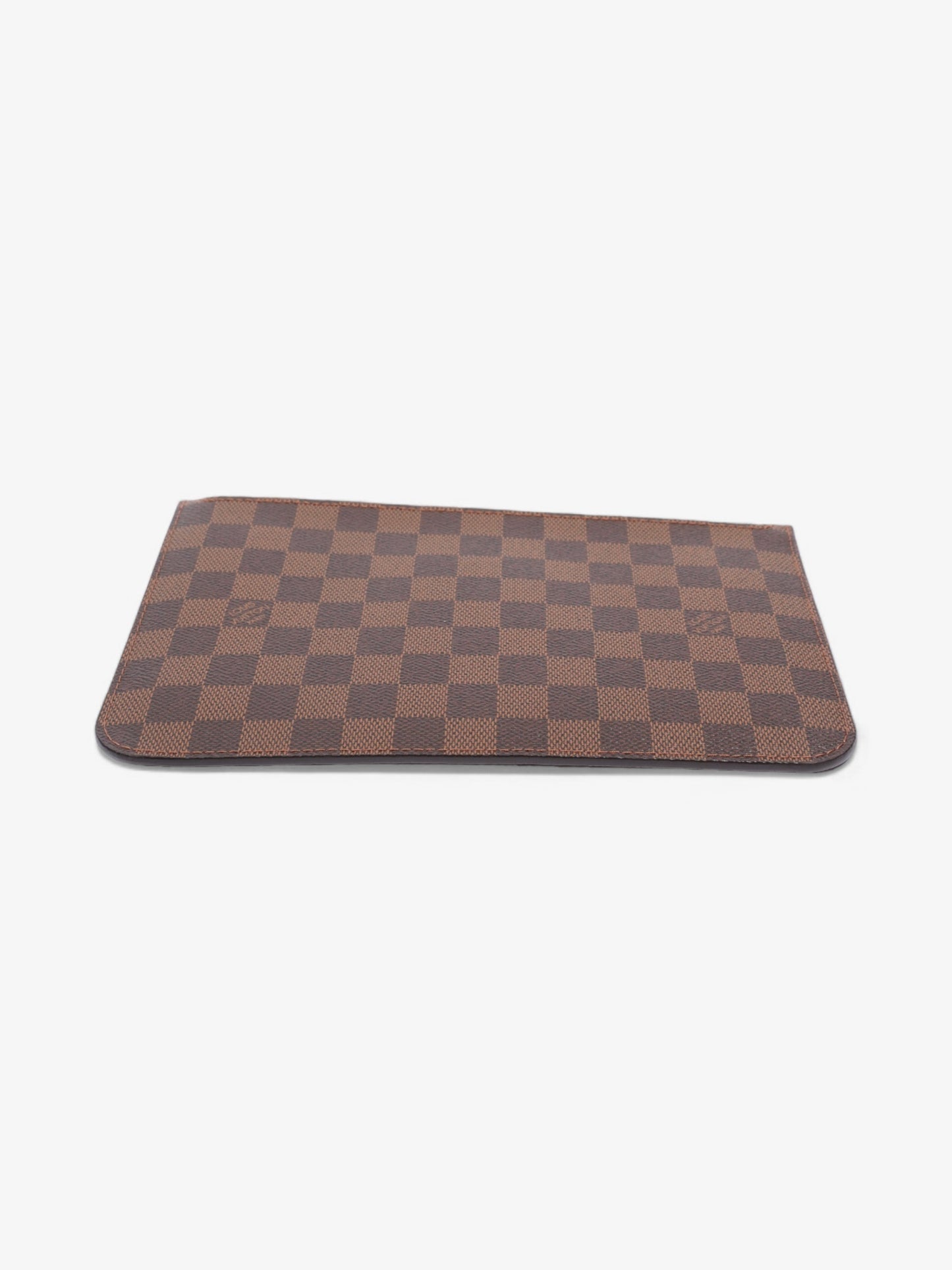 Louis Vuitton Neverful Pochette Damier Ebene Coated Canvas
