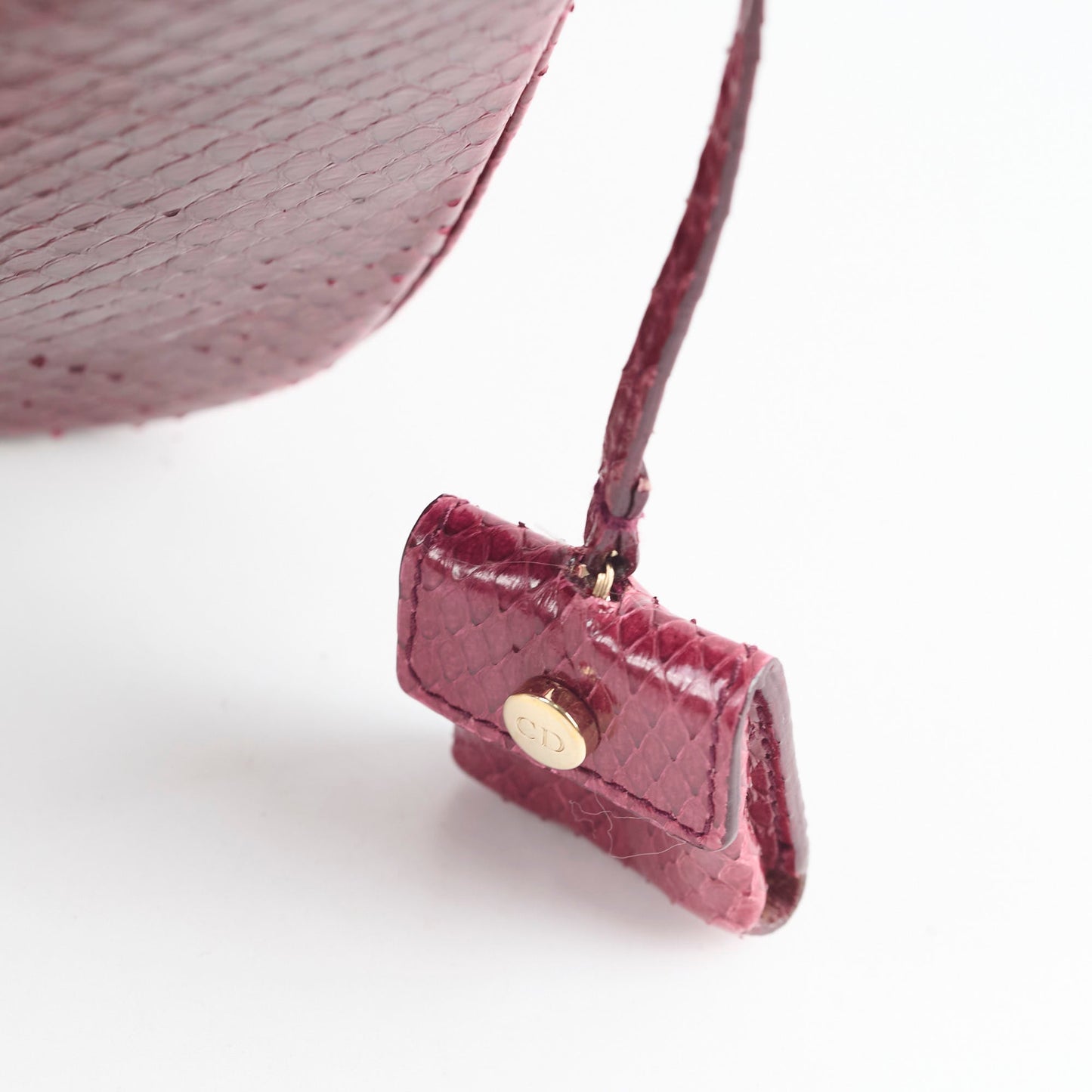 Christian Dior Miss Dior Python Flap Bag Multicolor