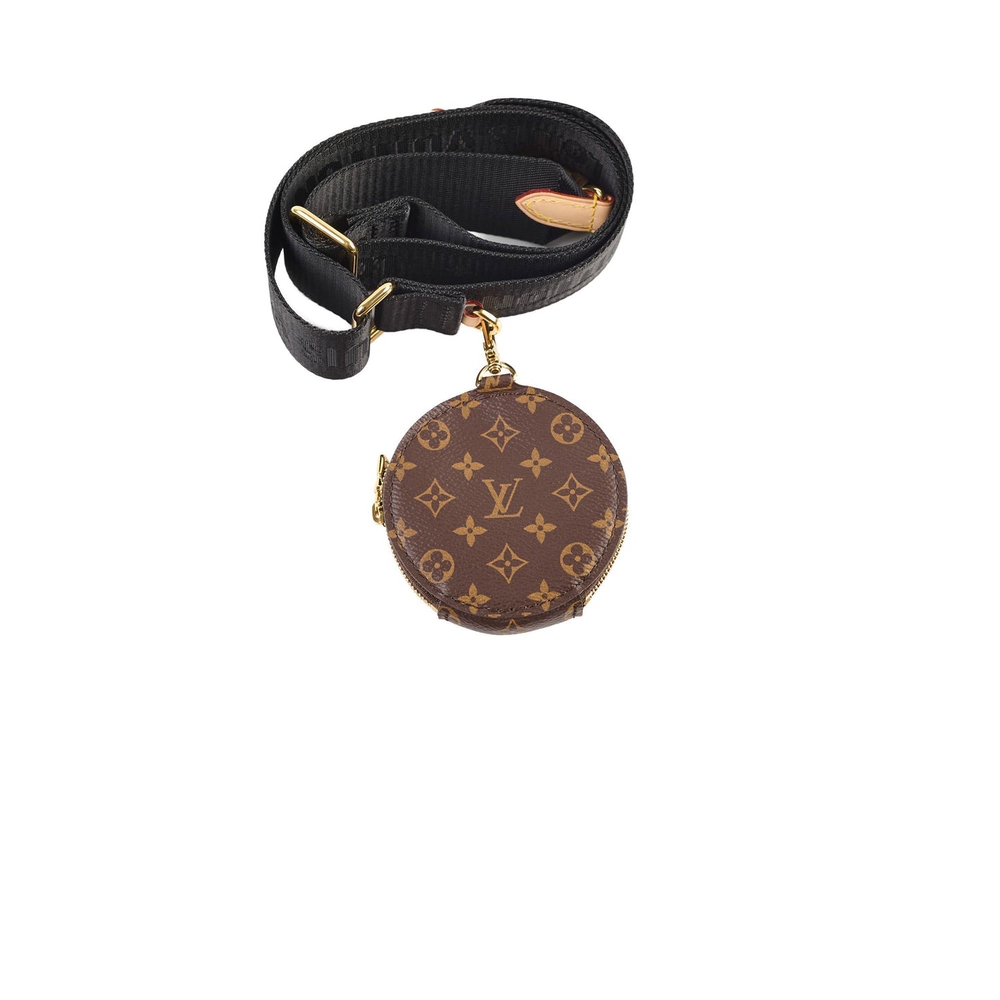 Louis Vuitton Canvas Strap With Coin Alice Bags Monogram Black