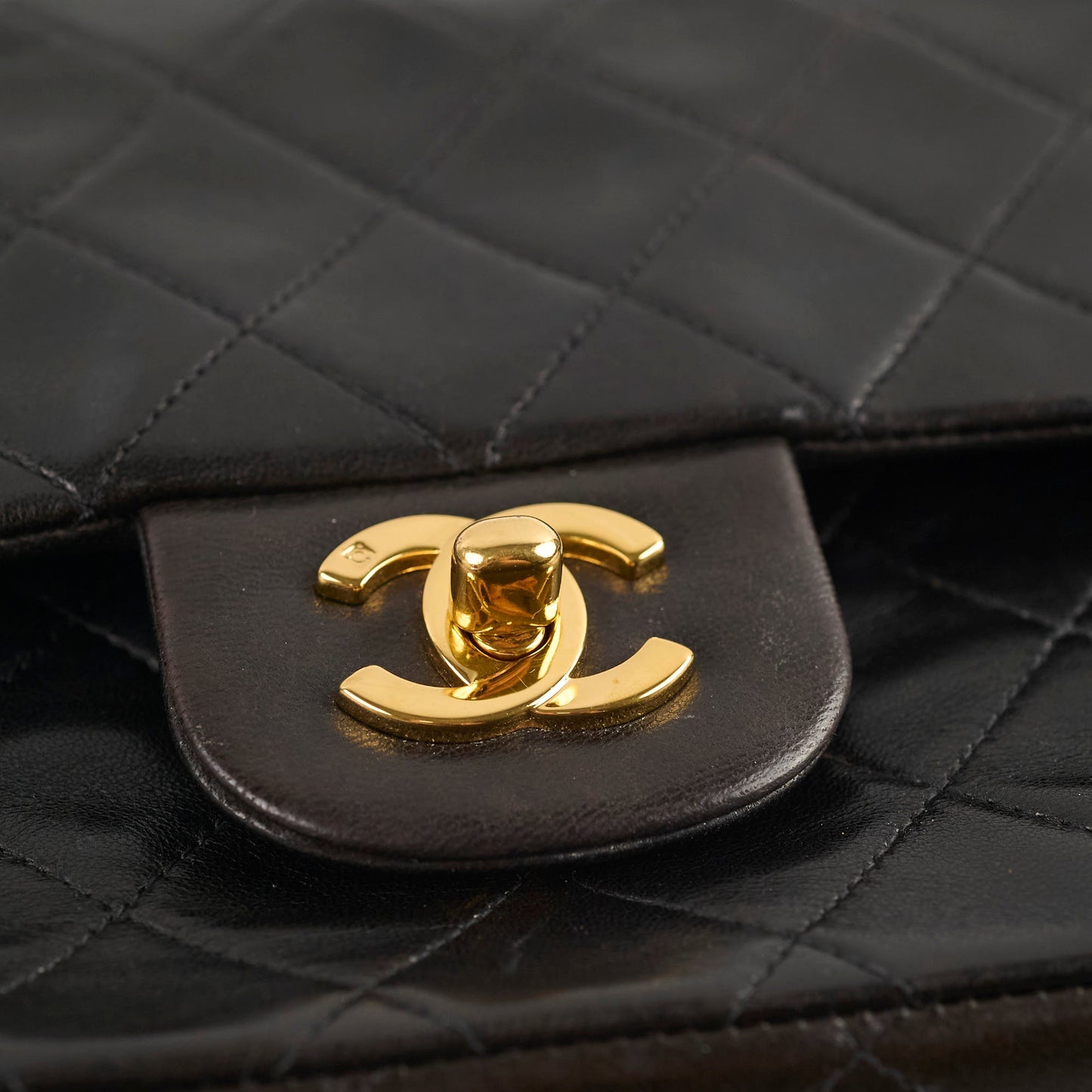 Chanel Medium M/L 24k Lambskin Classic Flap 4 Series