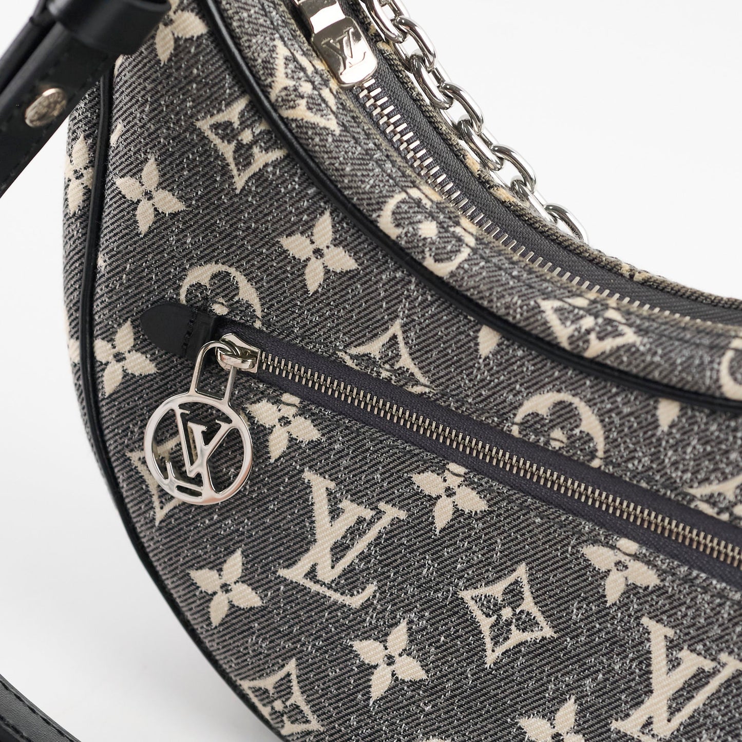 Louis Vuitton Loop Bag Blue Denim