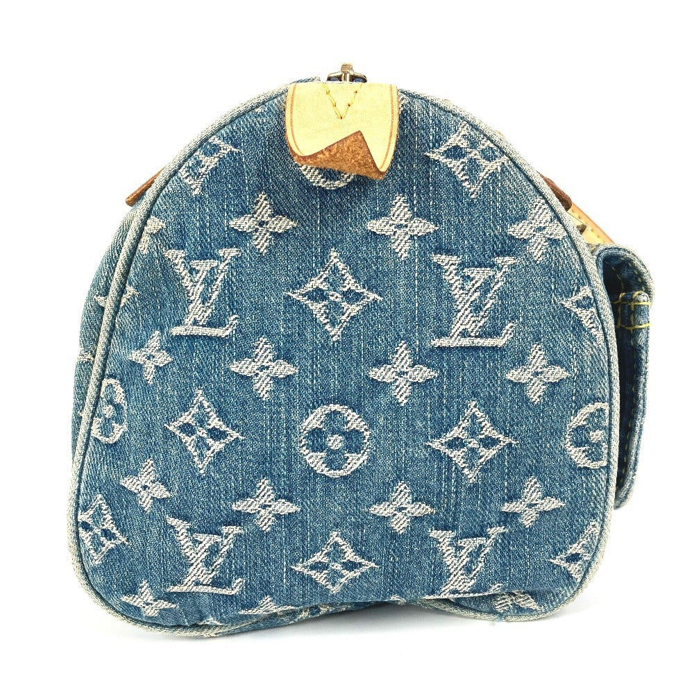 LOUIS VUITTON Handbag M95019 Monogram denim canvas blue Monogram denim Neo speedy