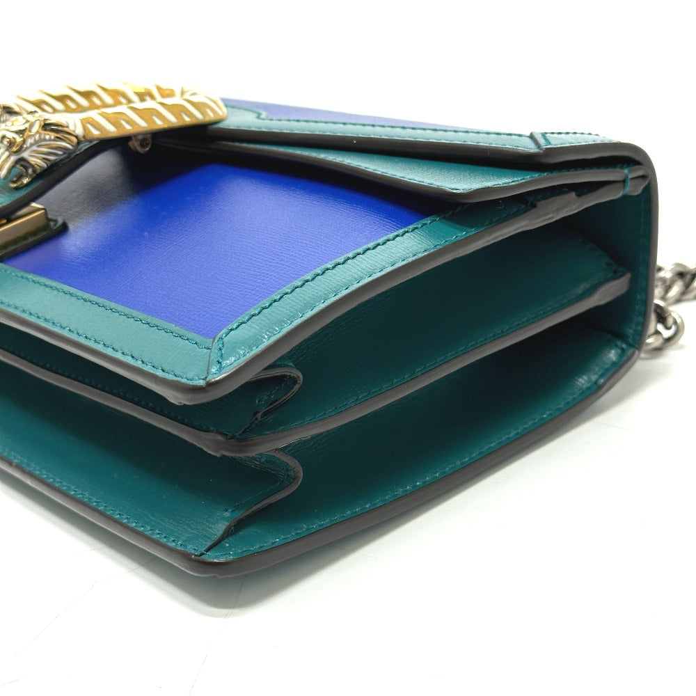 GUCCI Shoulder Bag 400249 leather blue By color Duonisos