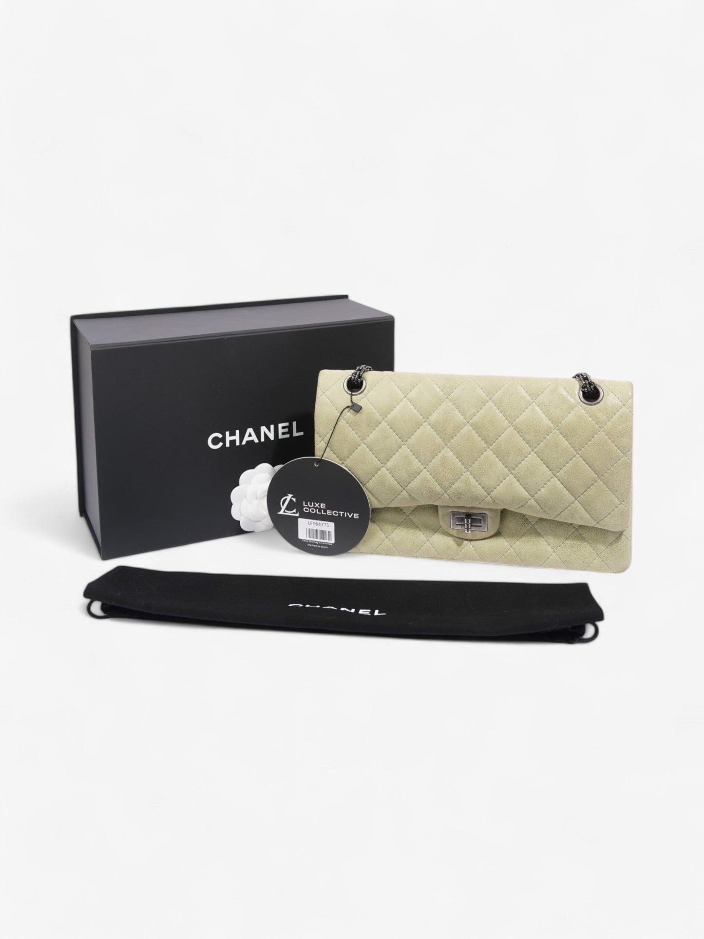 Chanel 2.55 Reissue Pistachio Green Nubuck