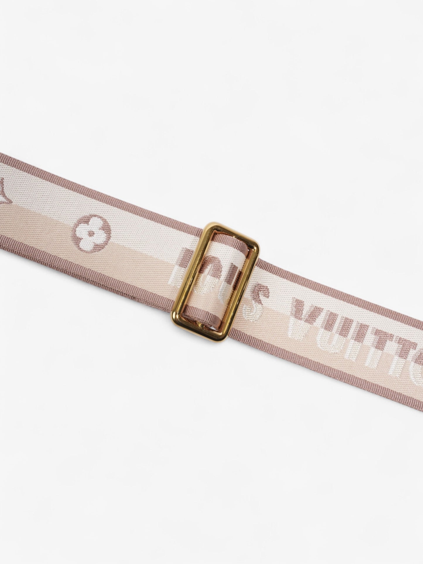 Louis Vuitton Bag strap from Speedy 20 Beige / White Canvas