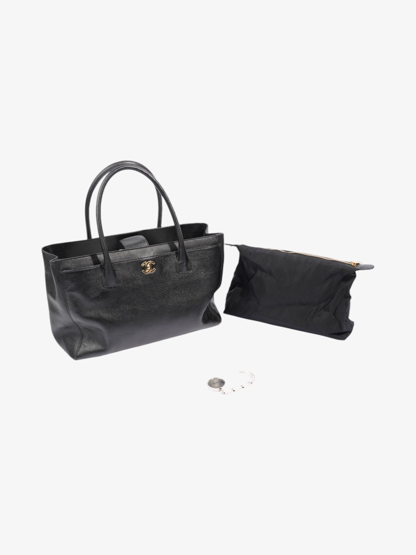 Chanel Executive Tote Bag Black Caviar Leather