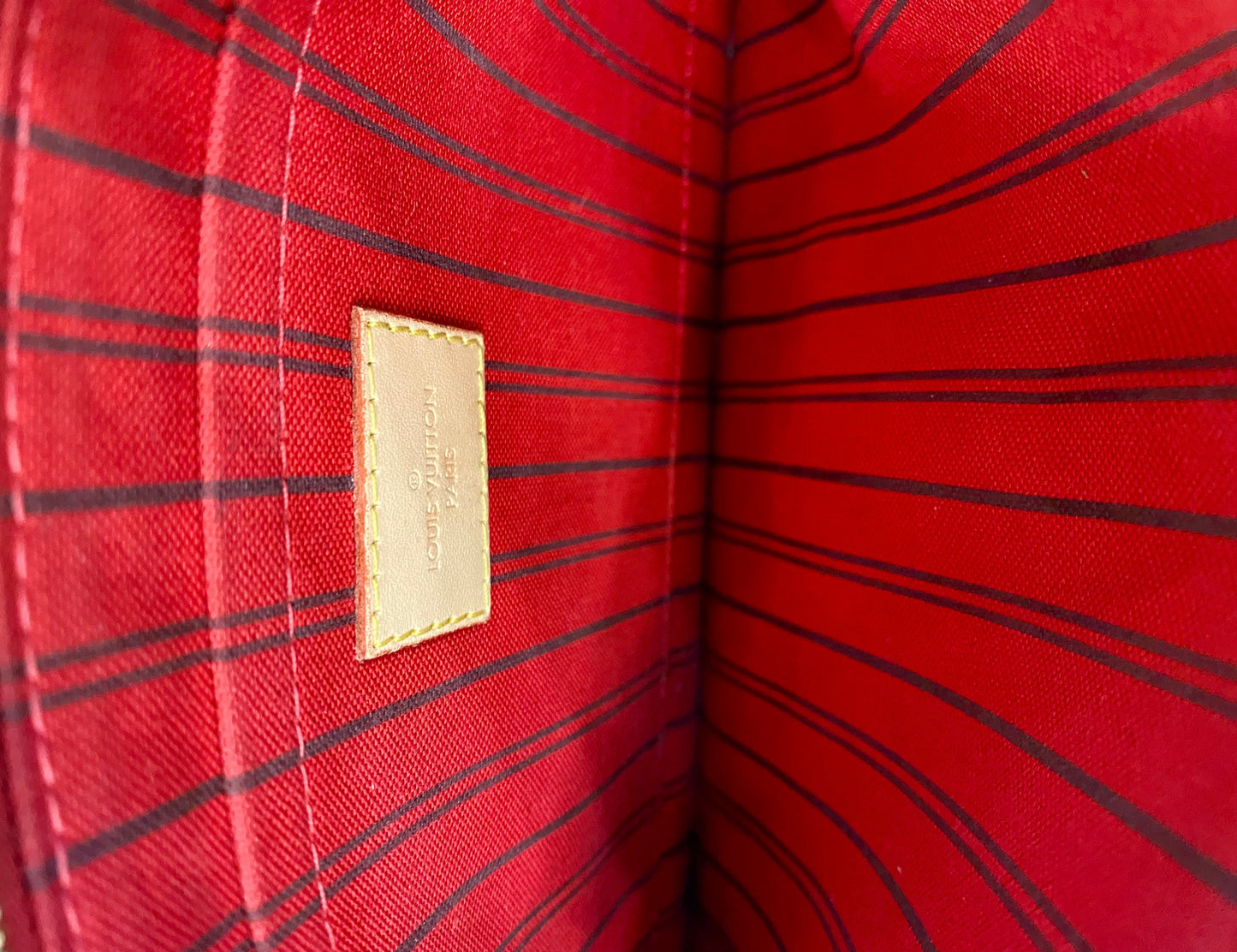 LOUIS VUITTON MONOGRAM NEVERFULL MM GM POCHETTE