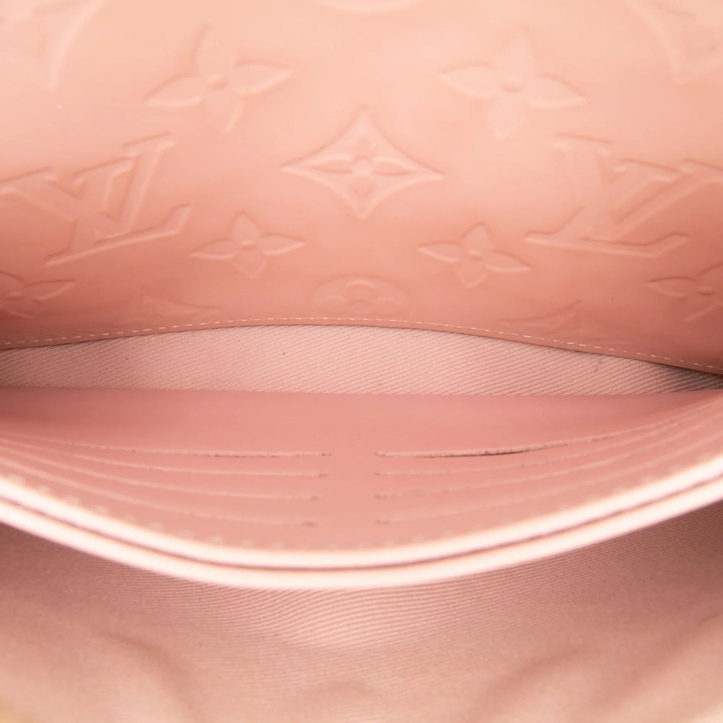Pink Louis Vuitton Monogram Vernis Pochette Felicie Crossbody Bag