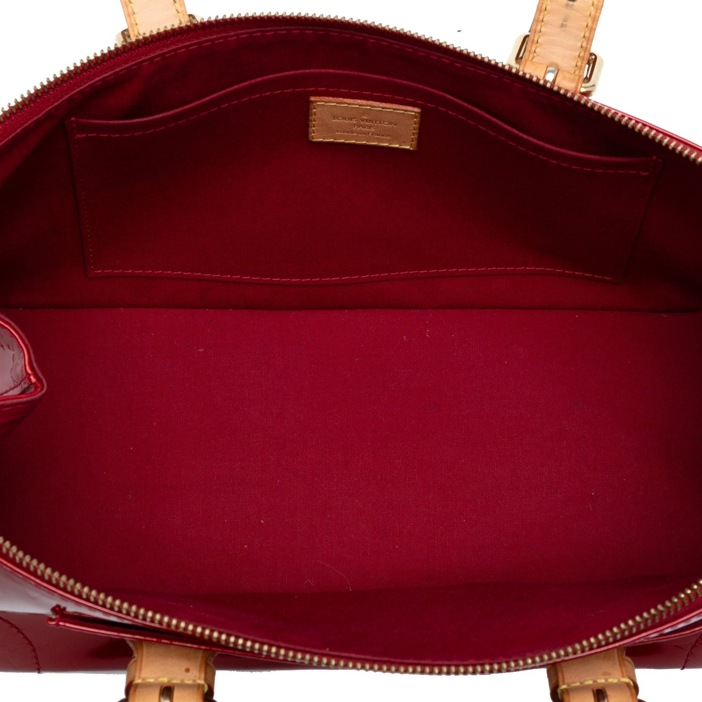 Red Louis Vuitton Monogram Vernis Rosewood Avenue Shoulder Bag