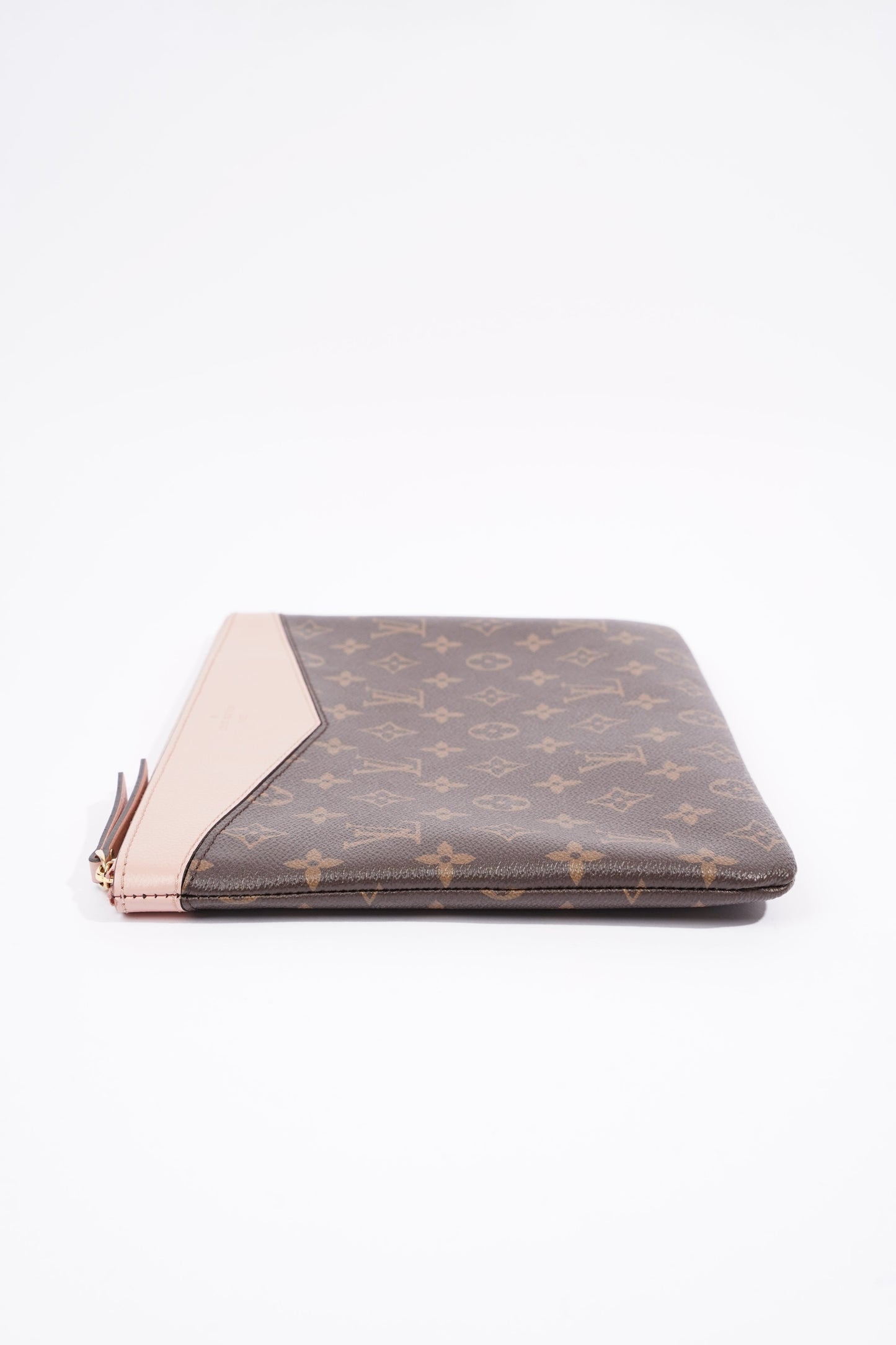 Louis Vuitton Daily Pouch Monogram / Rose Poudre Calfskin Leather One Size