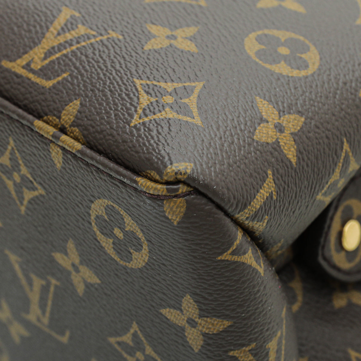 Louis Vuitton Monogram Petit Palais Tote Bag W/ SHA Initials