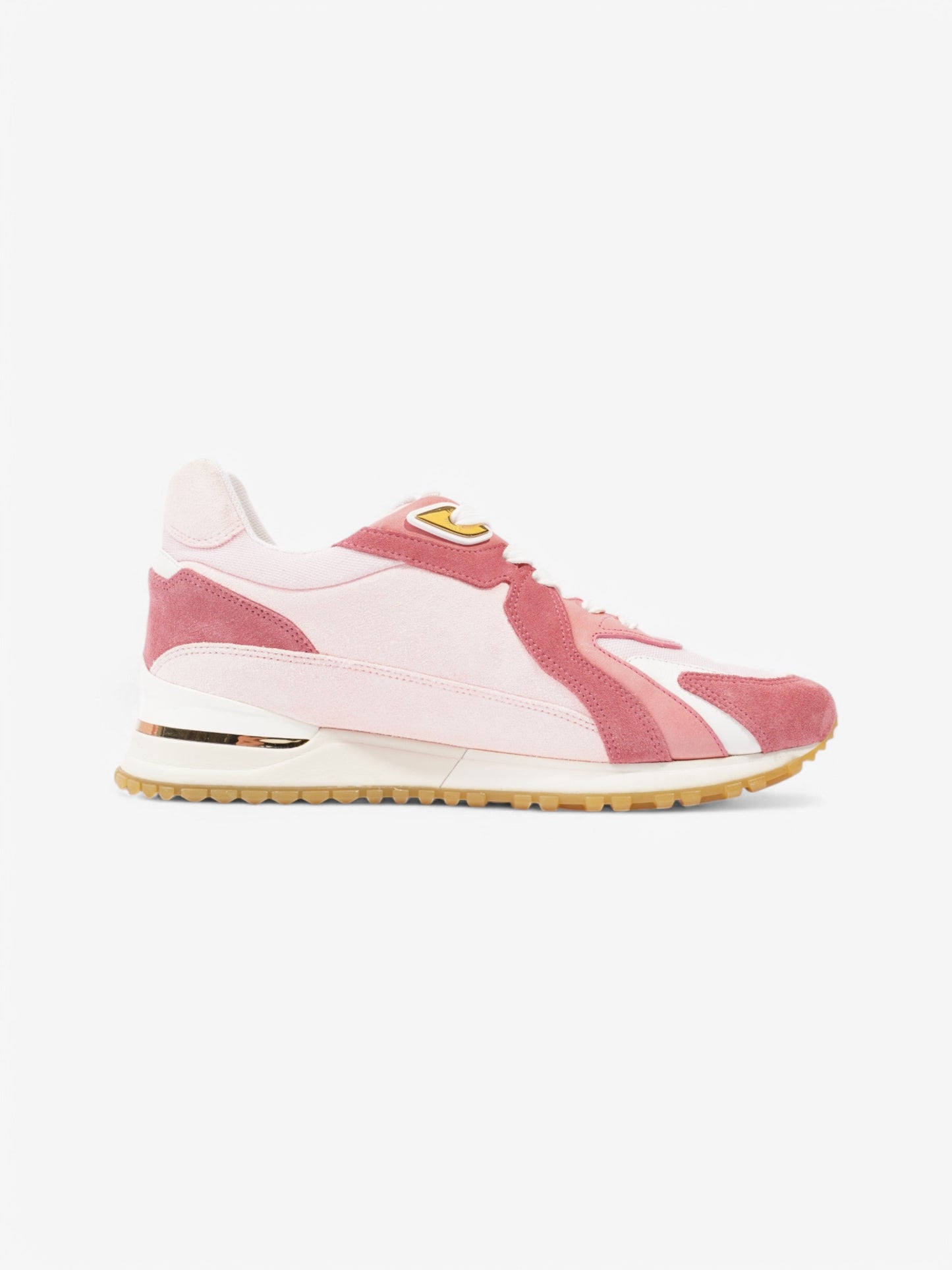 Louis Vuitton Run Away Pink / White Suede EU 39 UK 6
