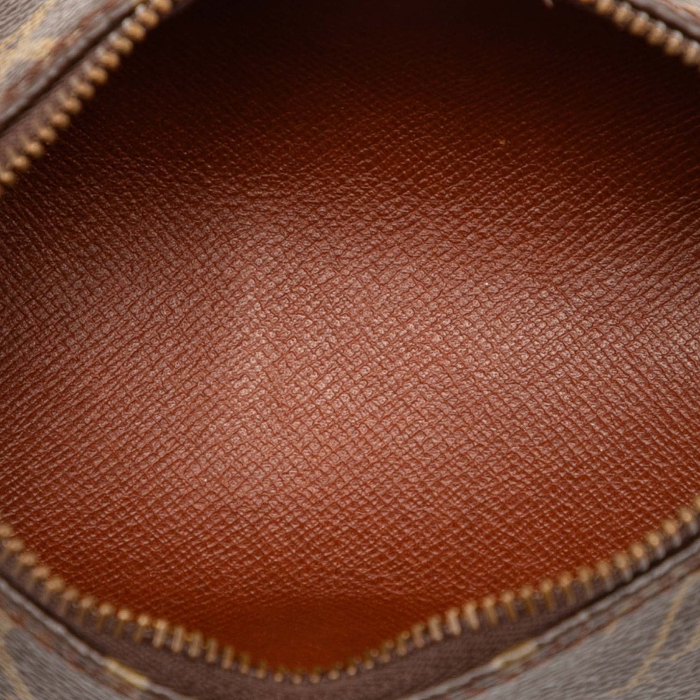 Brown Louis Vuitton Monogram Papillon Pochette Handbag