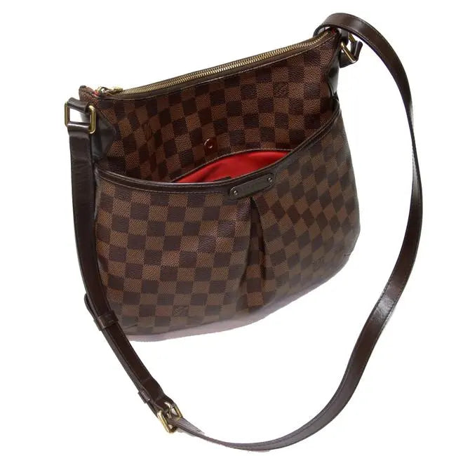 Louis Vuitton Bloomsbury Crossbody Pm Brown Damier Ébène Canvas Messenger Bag