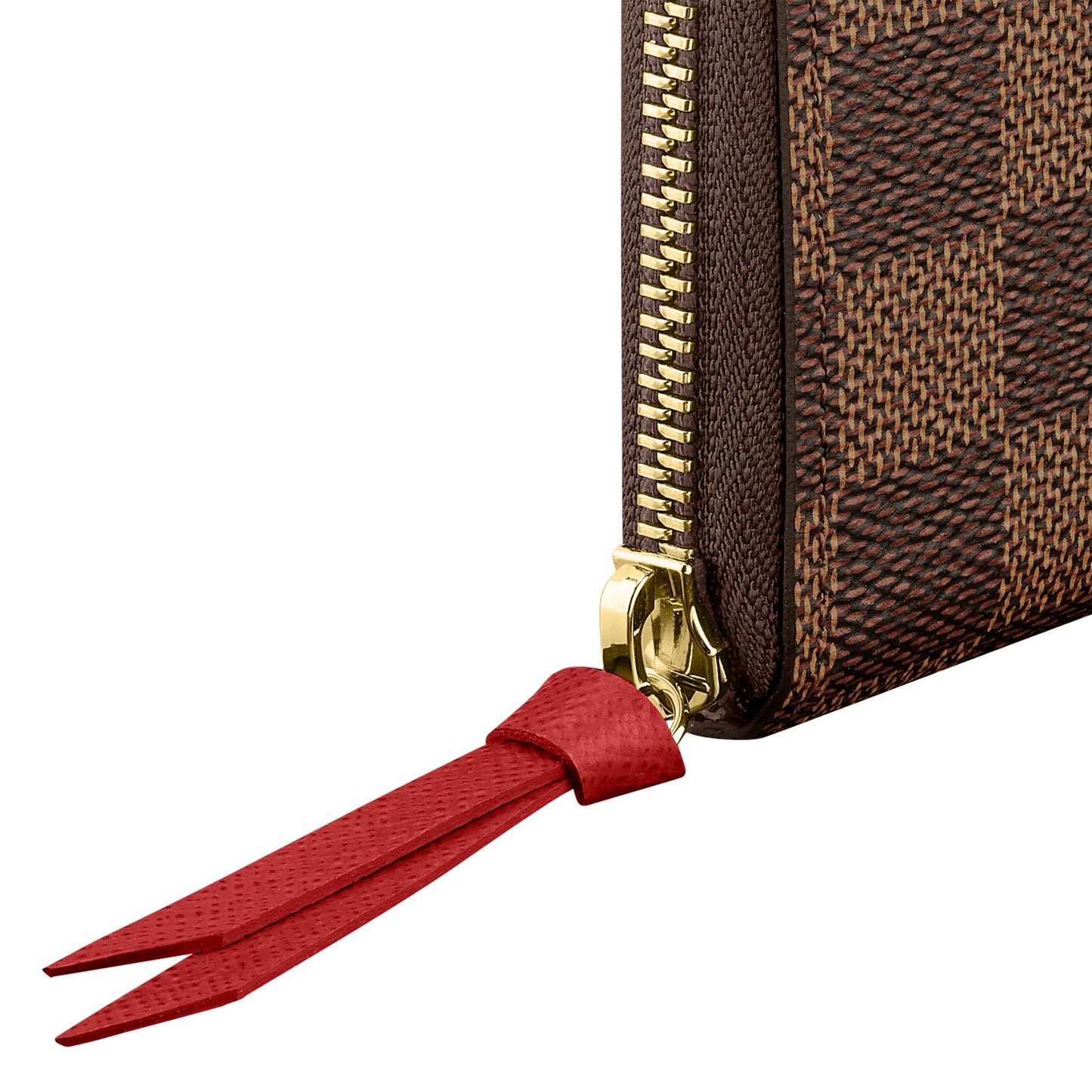 LOUIS VUITTON CLÃMENCE WALLET DAMIER EBENY CHERRY