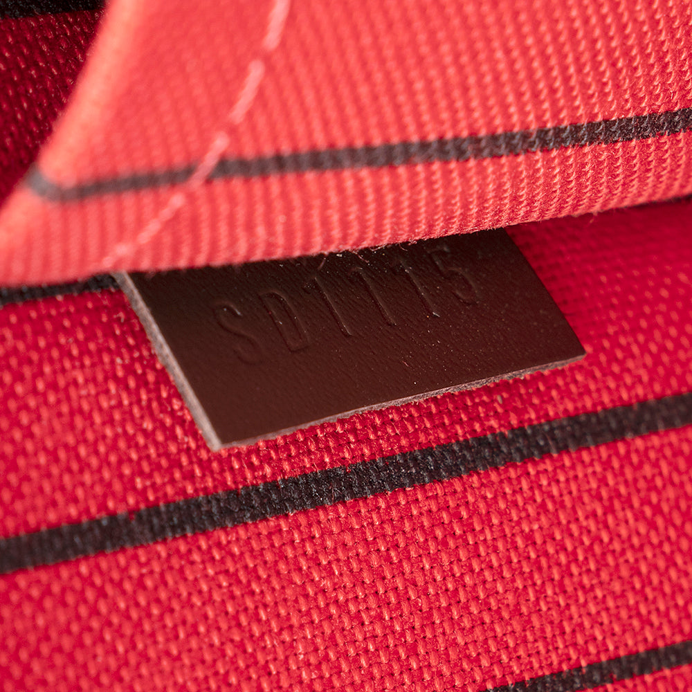 Louis Vuitton Damier Ebene Neverfull MM Pochette (SHF-22053)