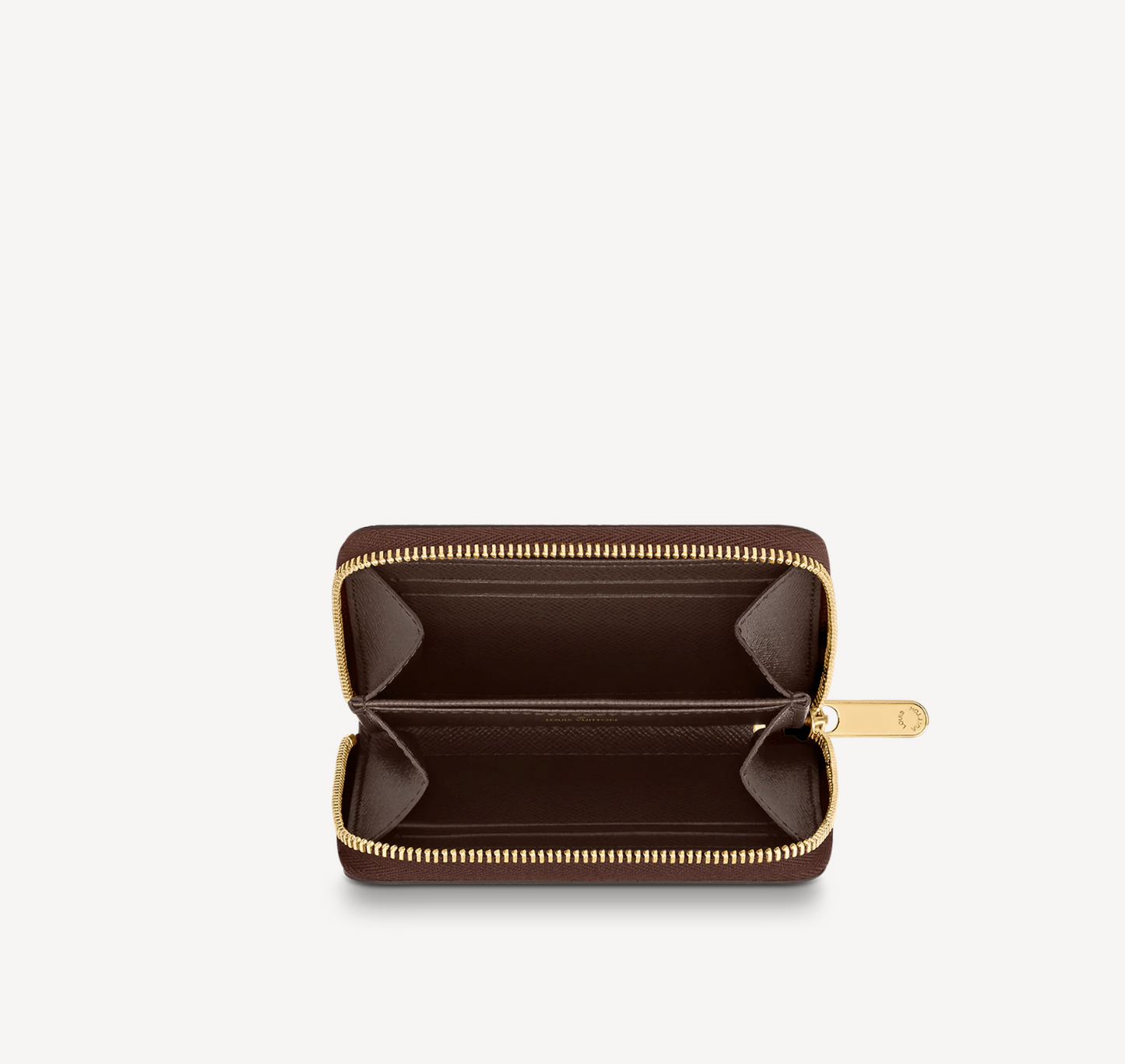 LOUIS VUITTON DAMIER EBENE SMALL ZIP WALLET