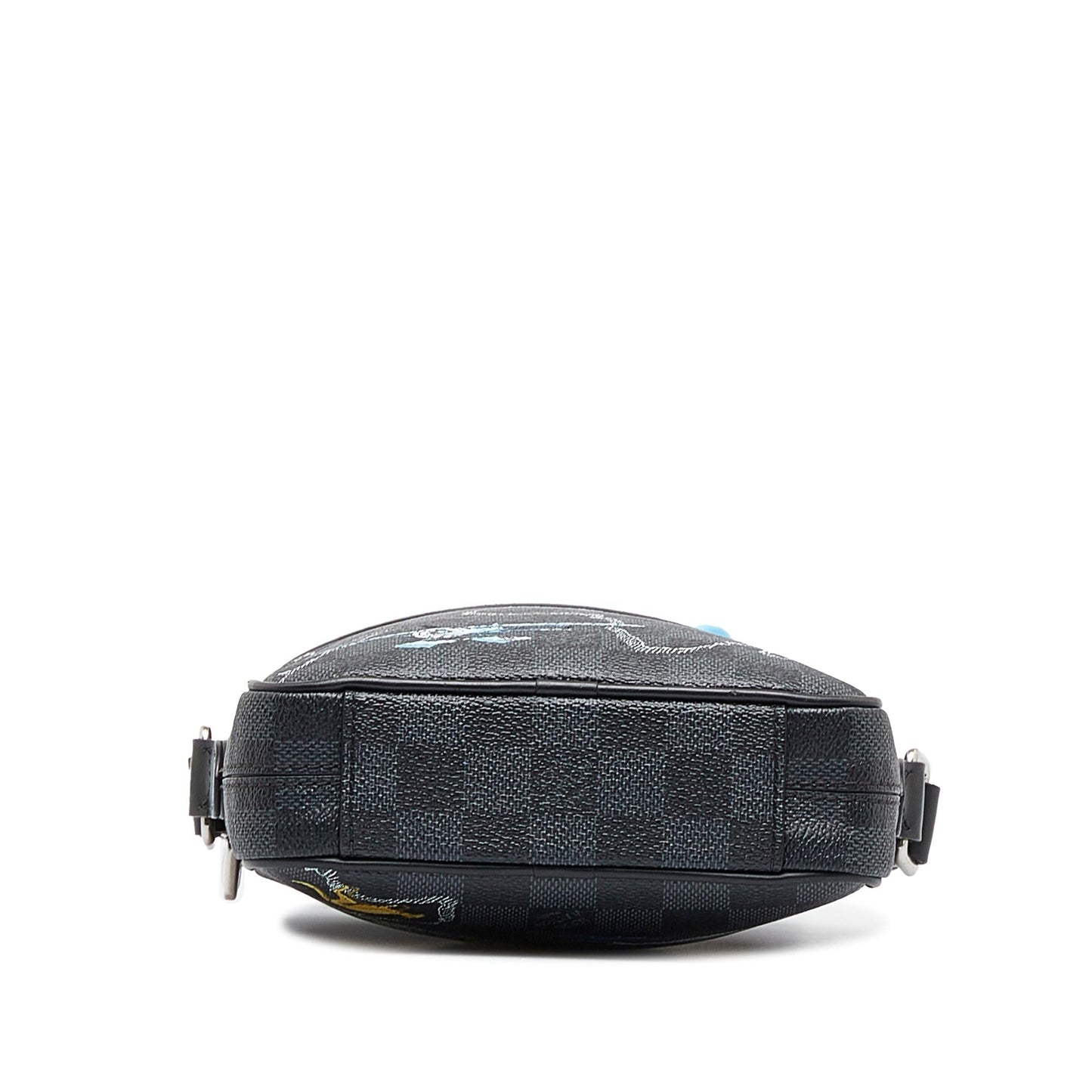 Louis Vuitton Damier Graphite Renaissance Map Danube Slim PM (SHG-S0NaGJ)