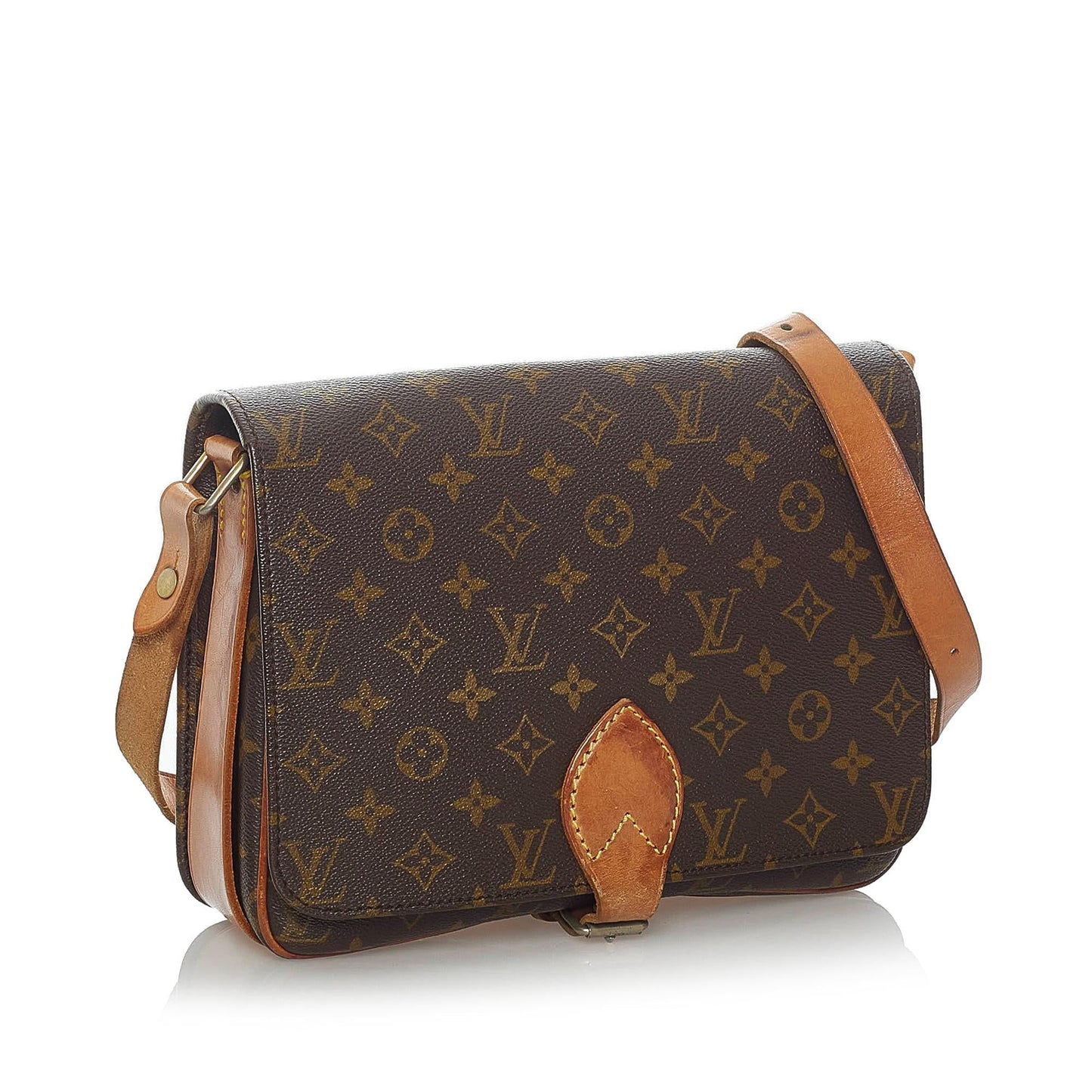 Louis Vuitton Monogram Cartouchiere GM (SHG-31445)