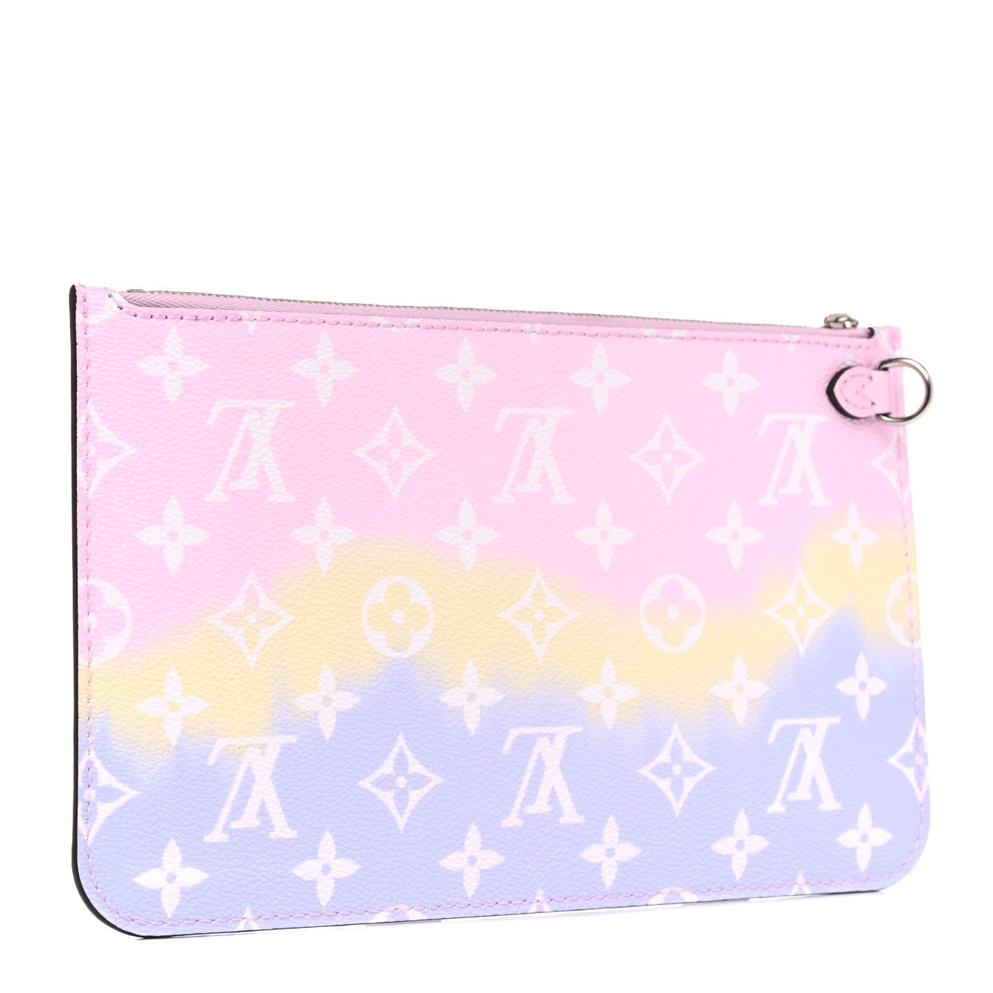 LOUIS VUITTON MONOGRAM ESCALE NEVERFULL POCHETTE PASTEL
